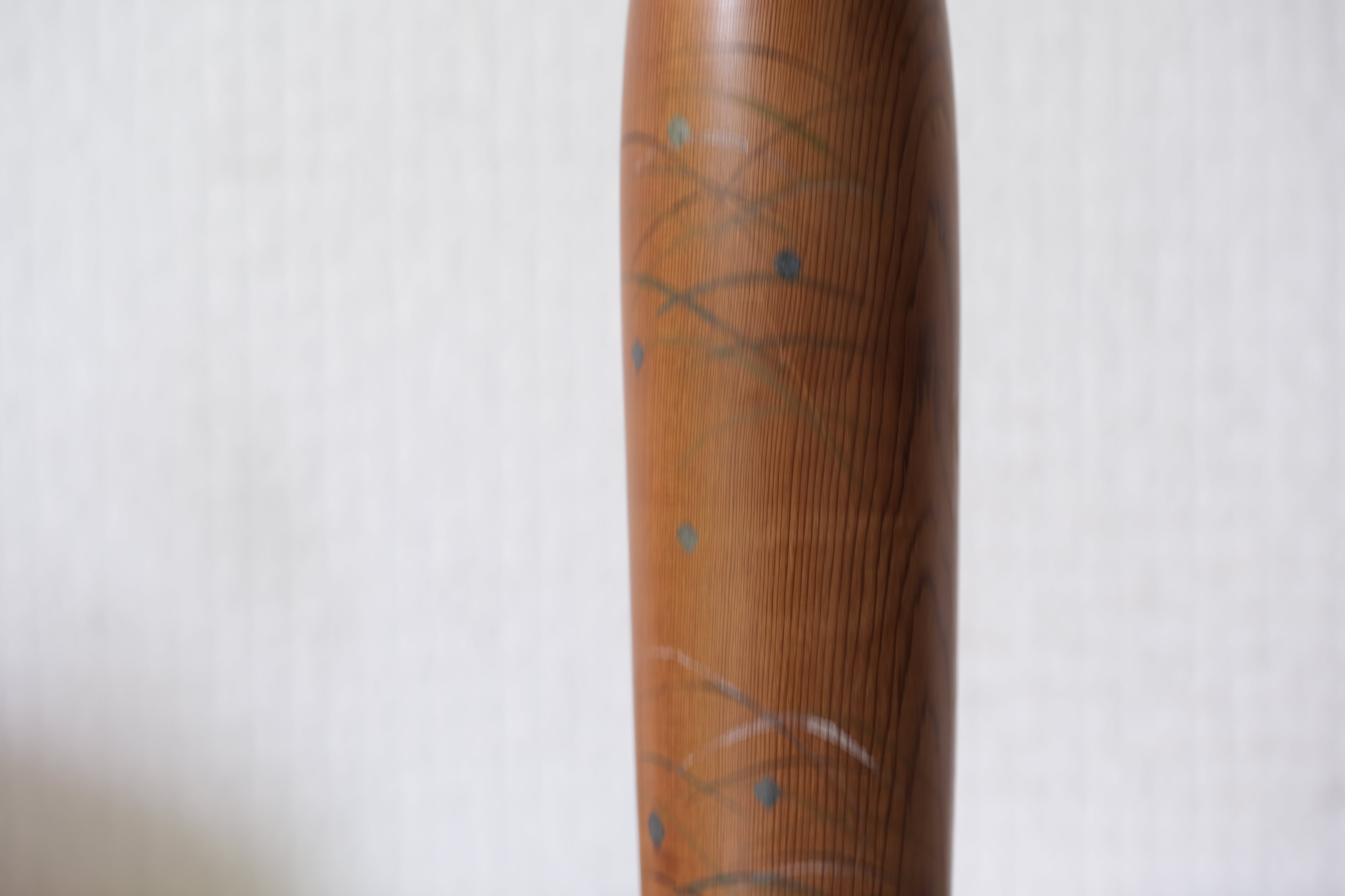 Rare Vintage Creative Kokeshi by Katase Kahei 片瀬快平 (1922-2015) | 29,5 cm