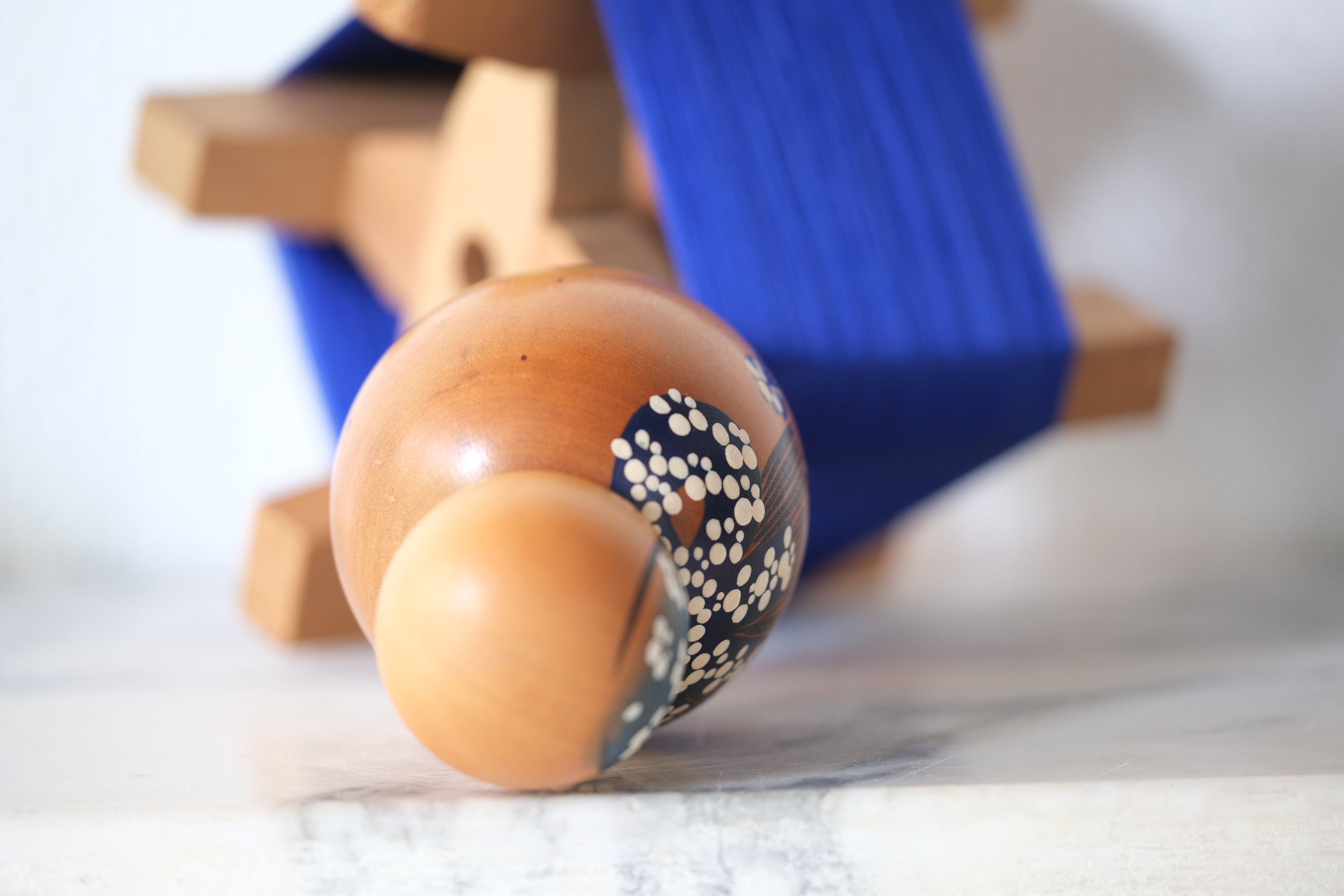 Rare Vintage Creative Kokeshi by Yuji Kawase 川瀬祐志作 (1938-) | 21 cm
