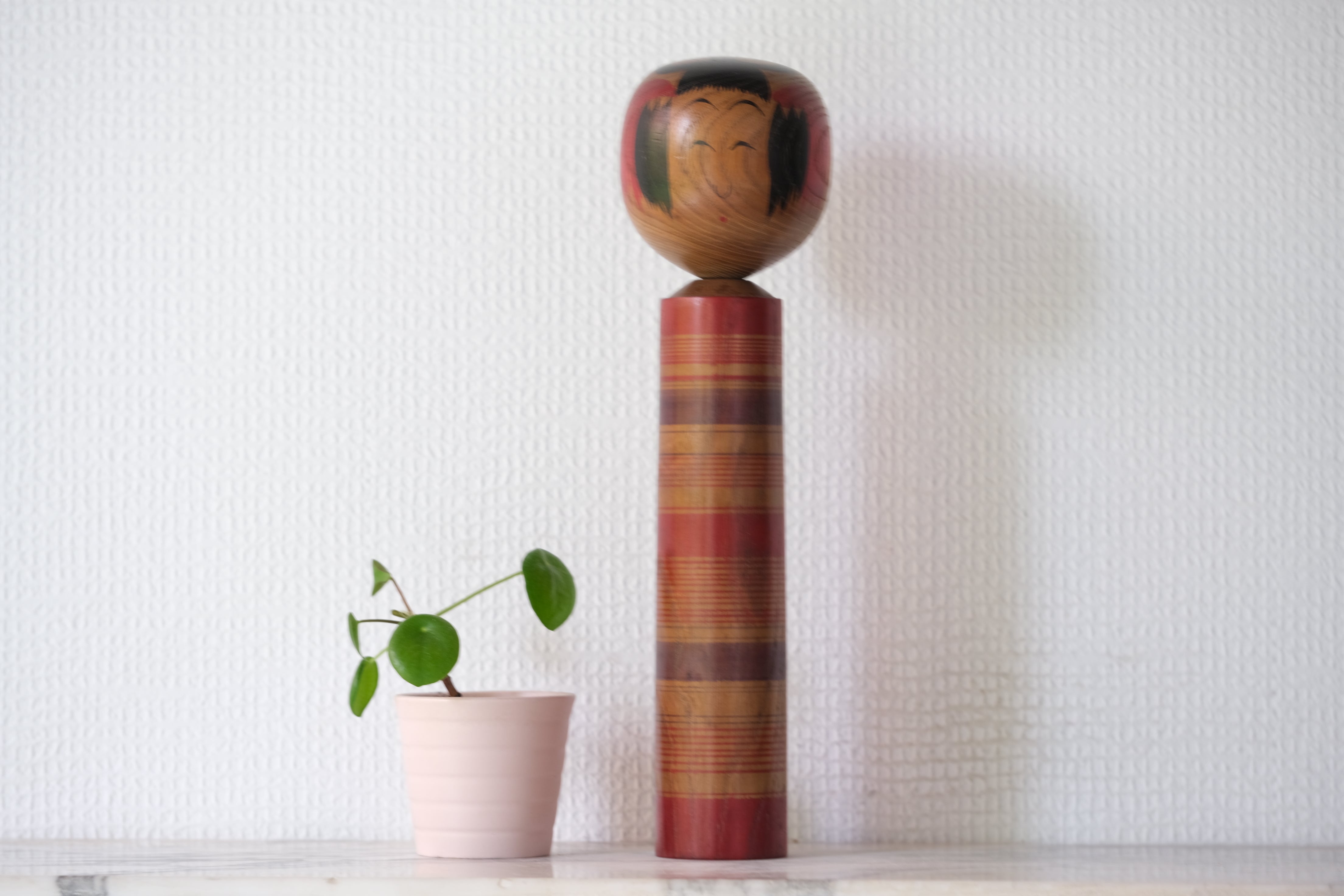 Rare Vintage Narugo Kokeshi by Hideo Ishihara (1925-1999) | 29 cm