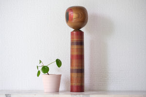 Rare Vintage Narugo Kokeshi by Hideo Ishihara (1925-1999) | 29 cm