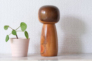 Rare Vintage Creative Kokeshi by Takeda Masashi 武田 まさし (1930-) | 16,5 cm