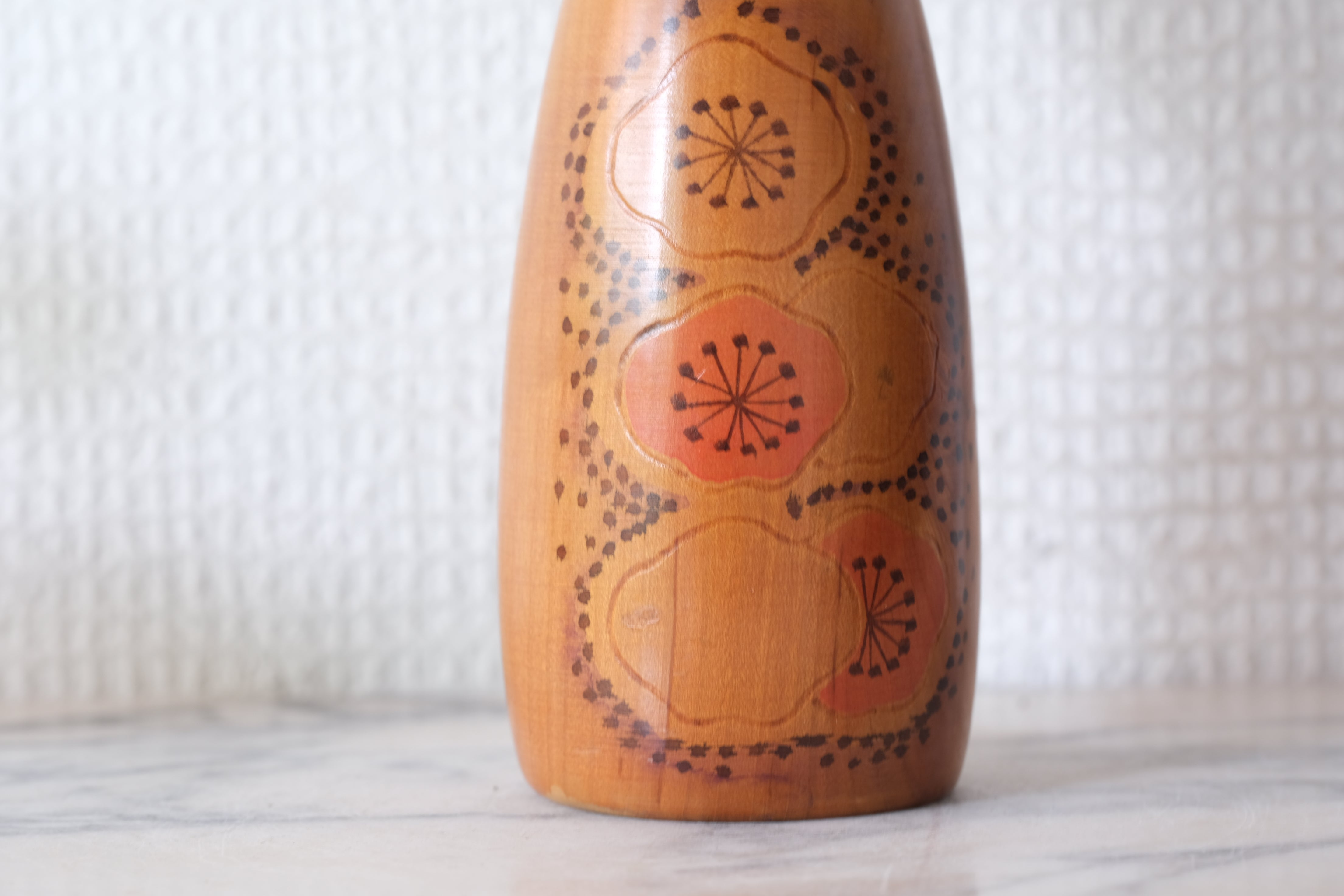 Rare Vintage Creative Kokeshi by Takeda Masashi 武田 まさし (1930-) | 16,5 cm