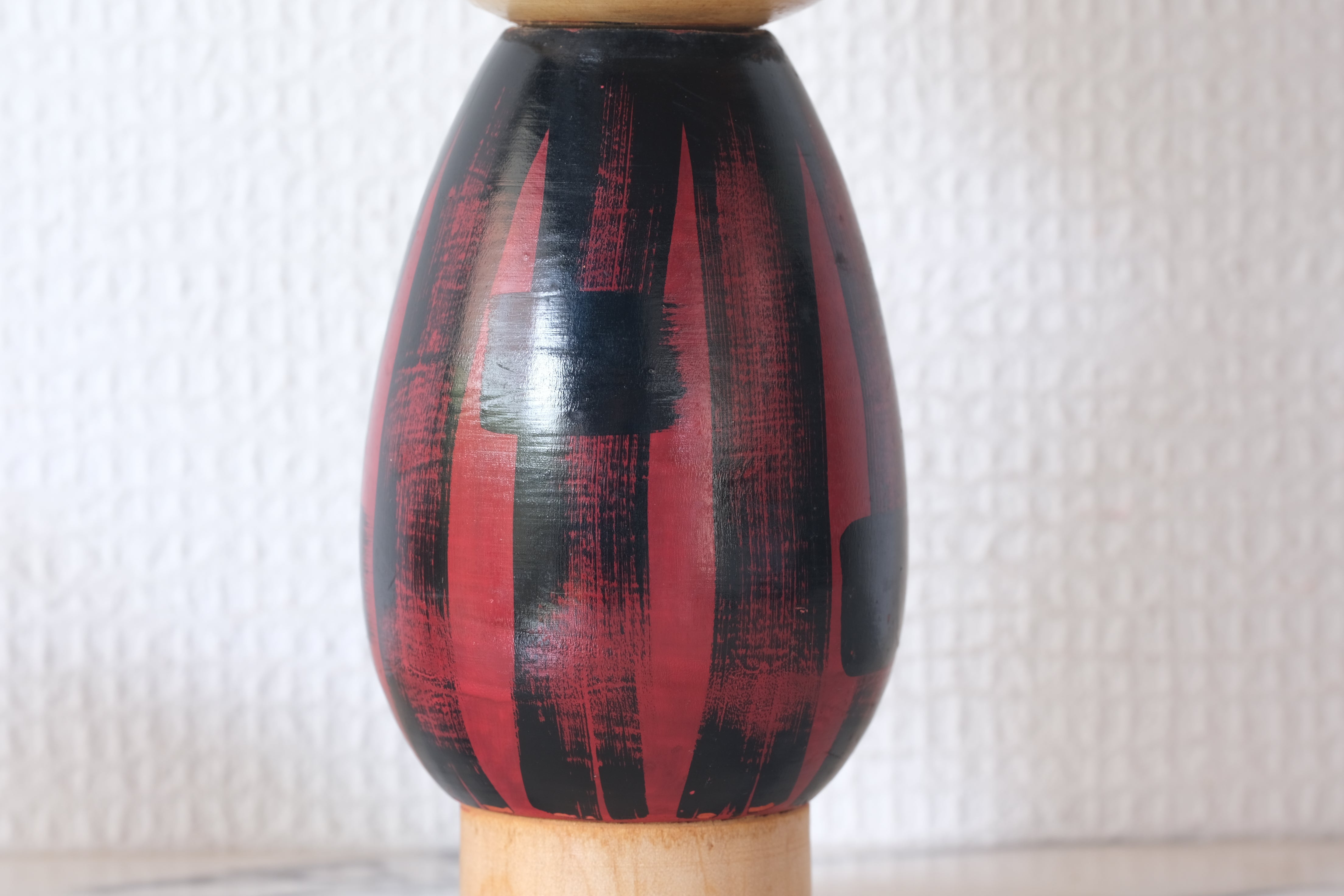 Rare Vintage Sosaku Kokeshi by Hideo Ishihara (1925-1999) | Titled: 'Donko' | 26 cm