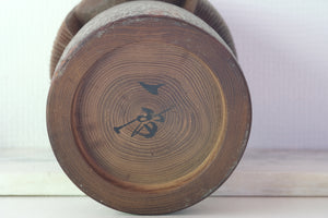 Exclusive Vintage Creative Kokeshi By Issetsu Kuribayashi (1924-2011) | Titled: 'Girl - 女の子 - On'nanoko' | 31,5 cm