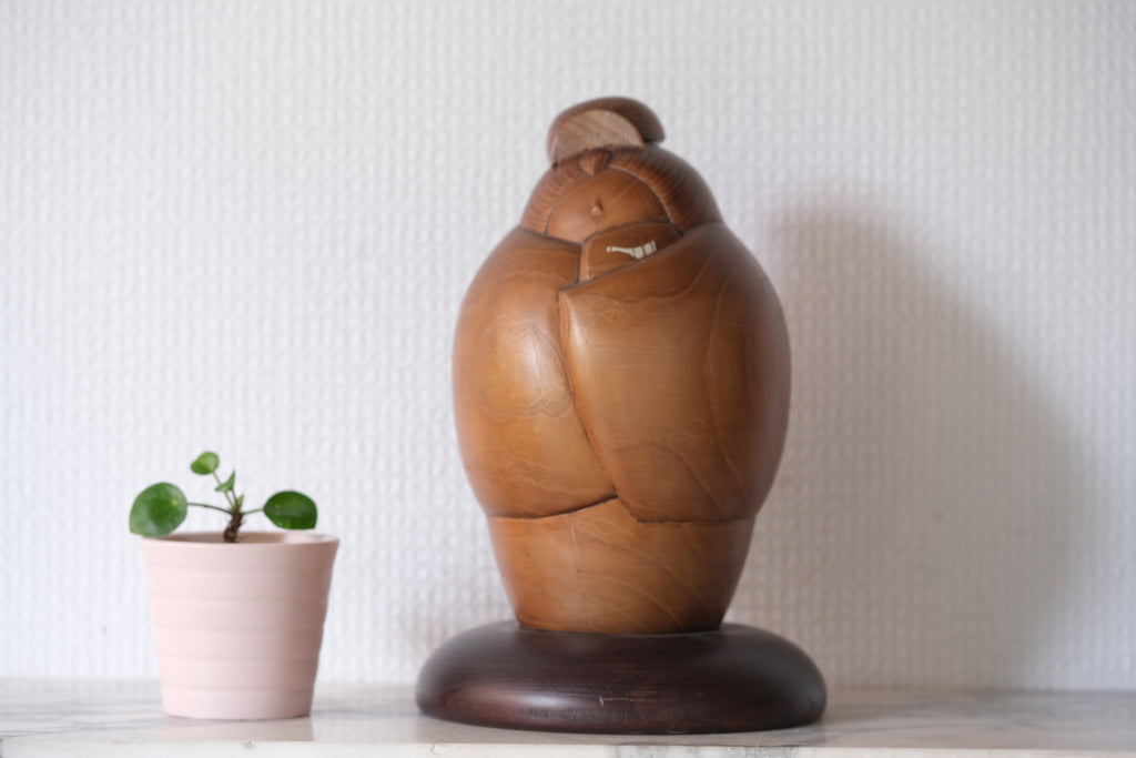 Exclusive Vintage Creative Kokeshi by Sansaku Sekiguchi 関口 三作 (1925-2018) | 20,5 cm