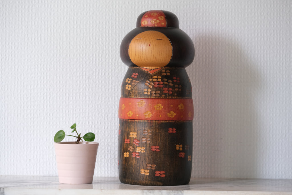 Exclusive Vintage Kokeshi By Iguchi Satoru 井口 悟 (1948-) | 25,5 cm