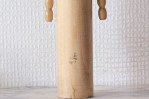 Vintage Creative Kokeshi with Pigtails by Eiko Shibata (1924 - ) | 28,5 cm