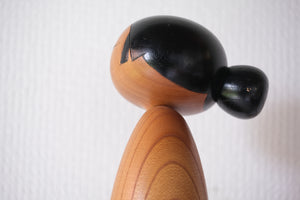 Exclusive Vintage Sosaku Kokeshi by Sato Suigai (1920-) | 44 cm