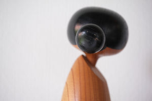 Exclusive Vintage Sosaku Kokeshi by Sato Suigai (1920-) | 44 cm