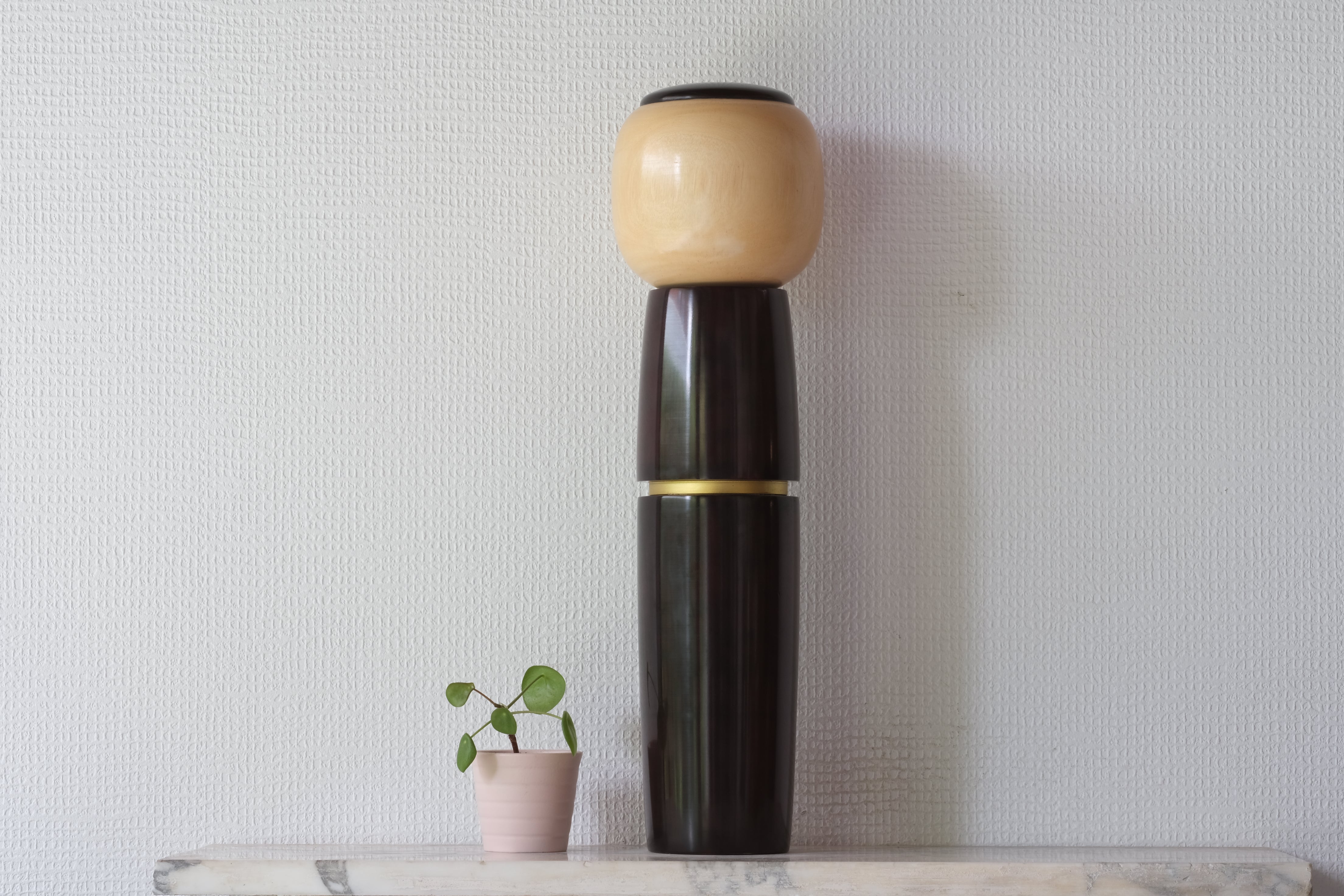 Rare Vintage Creative Kokeshi by Takahashi Hashime (1918-2002) | 45,5 cm