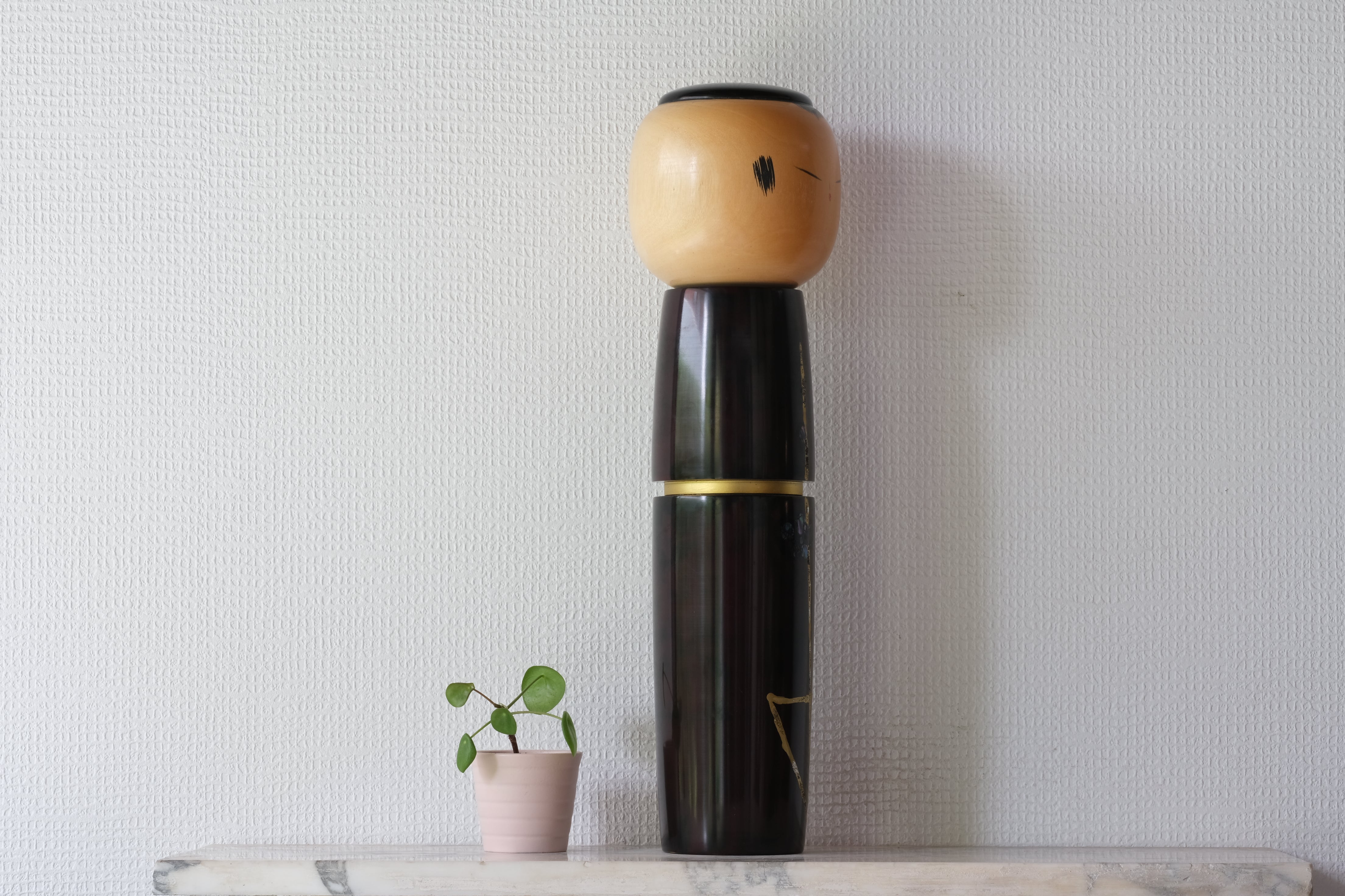 Rare Vintage Creative Kokeshi by Takahashi Hashime (1918-2002) | 45,5 cm
