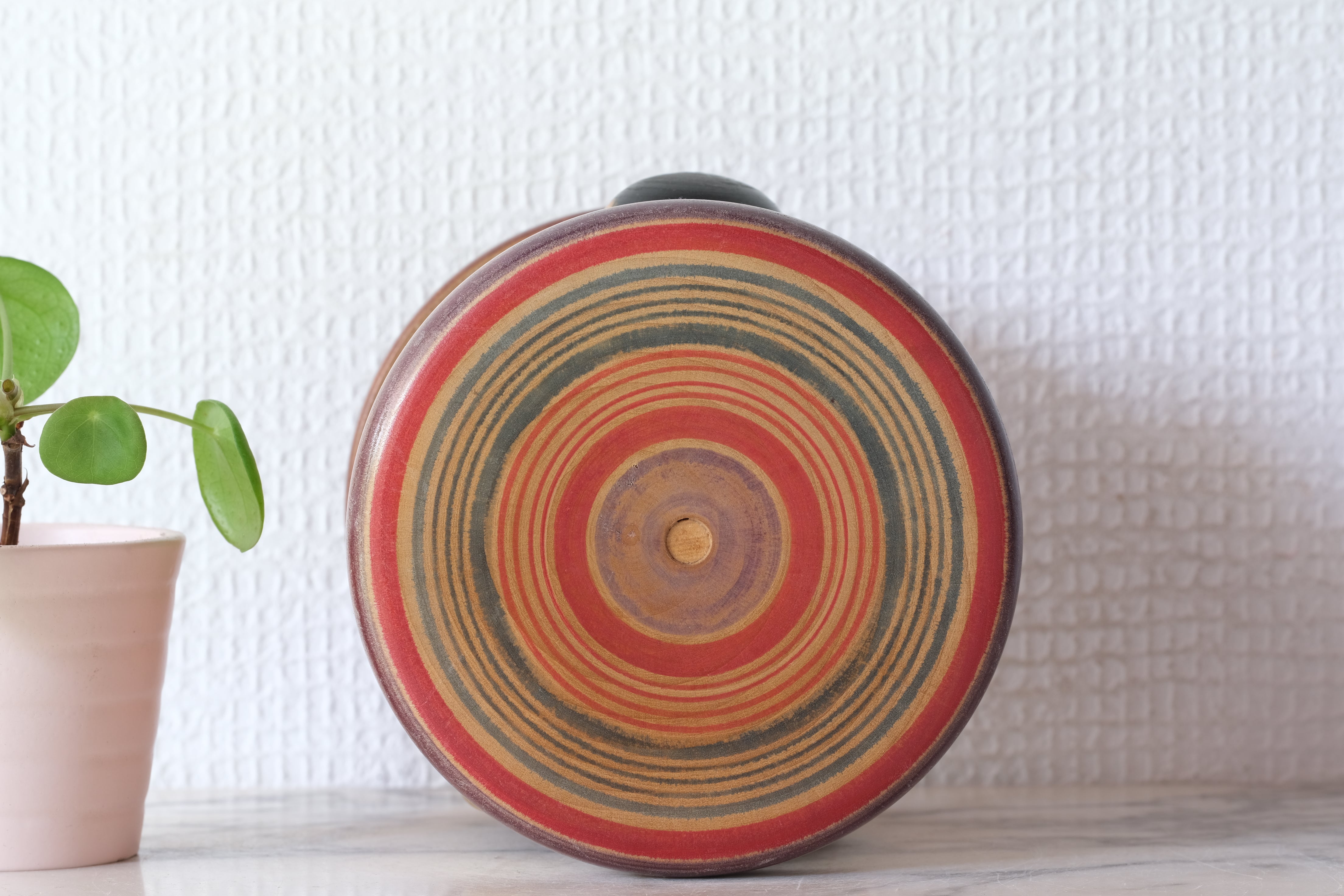 Large Rare Vintage Traditional Kokeshi Car | 12 cm