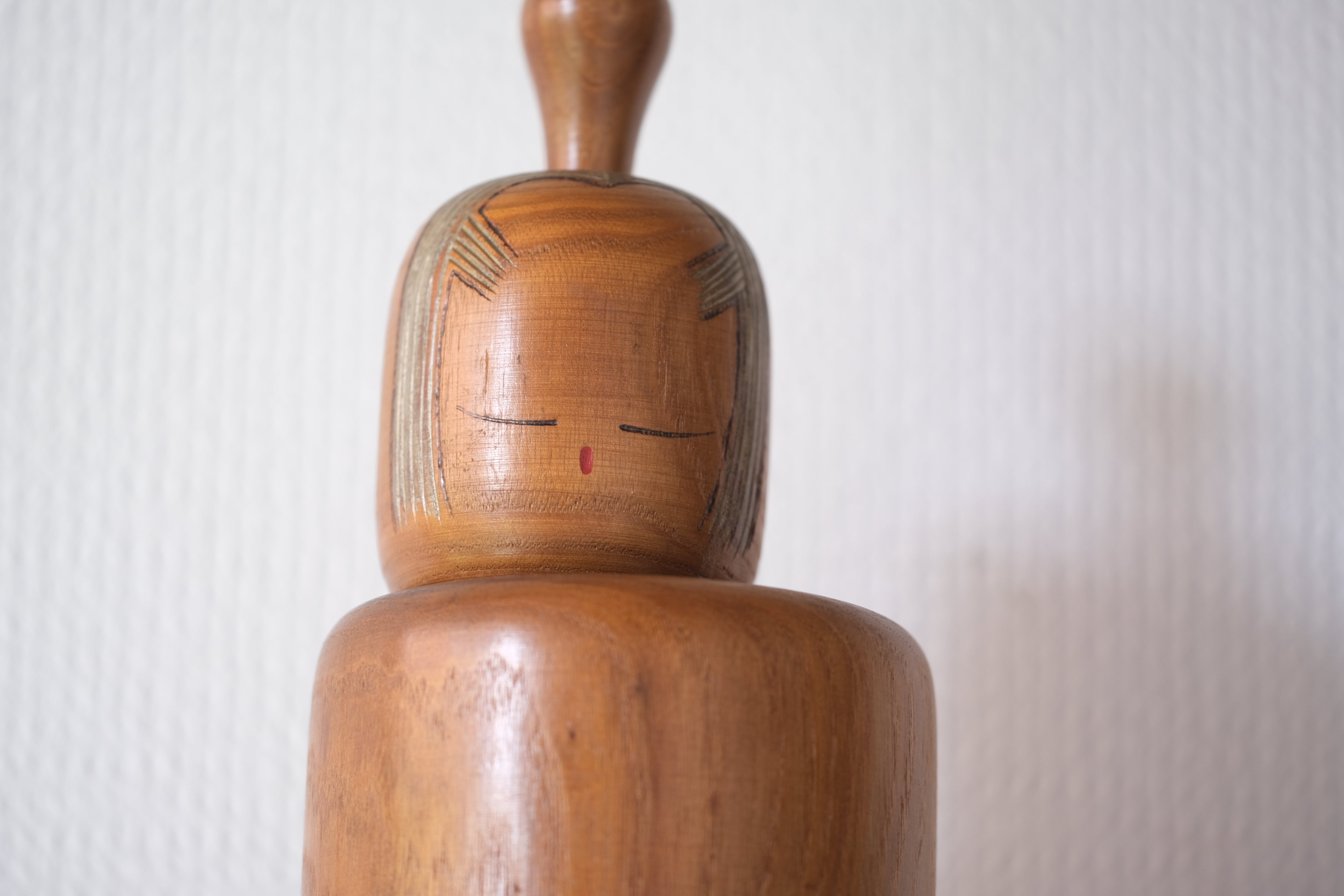 Exclusive Vintage Creative Kokeshi By Aida Seiho (1926-1998) | Titled: 'Bunko - Elegance' | 42 cm