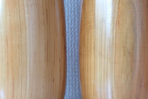Chunky Pair of Vintage Creative Kokeshi by Takahashi Hashime (1918 - 2002) | 29,5 cm