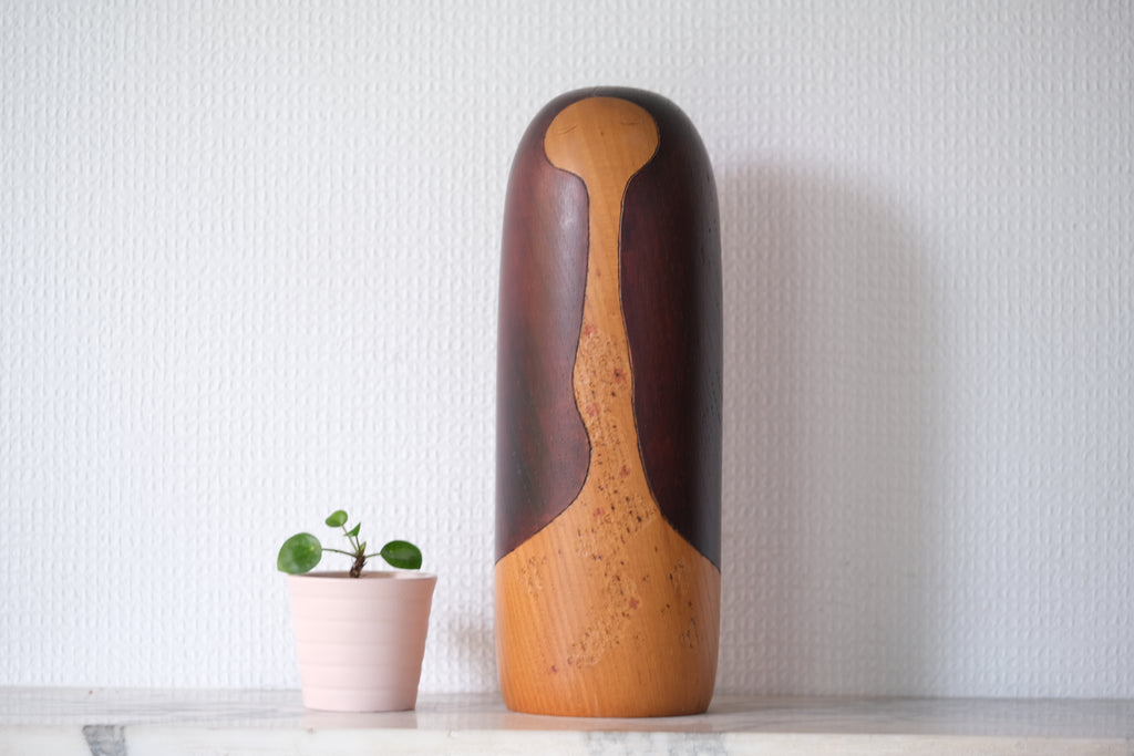 Rare Vintage Kokeshi By Iguchi Satoru 井口 悟 (1948-) | 27,5 cm