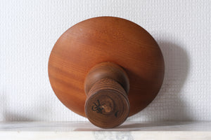 Exclusive Vintage Creative Kokeshi by Issetsu Kuribayashi  栗林 一雪 (1924-2011) | Basket | 15 cm