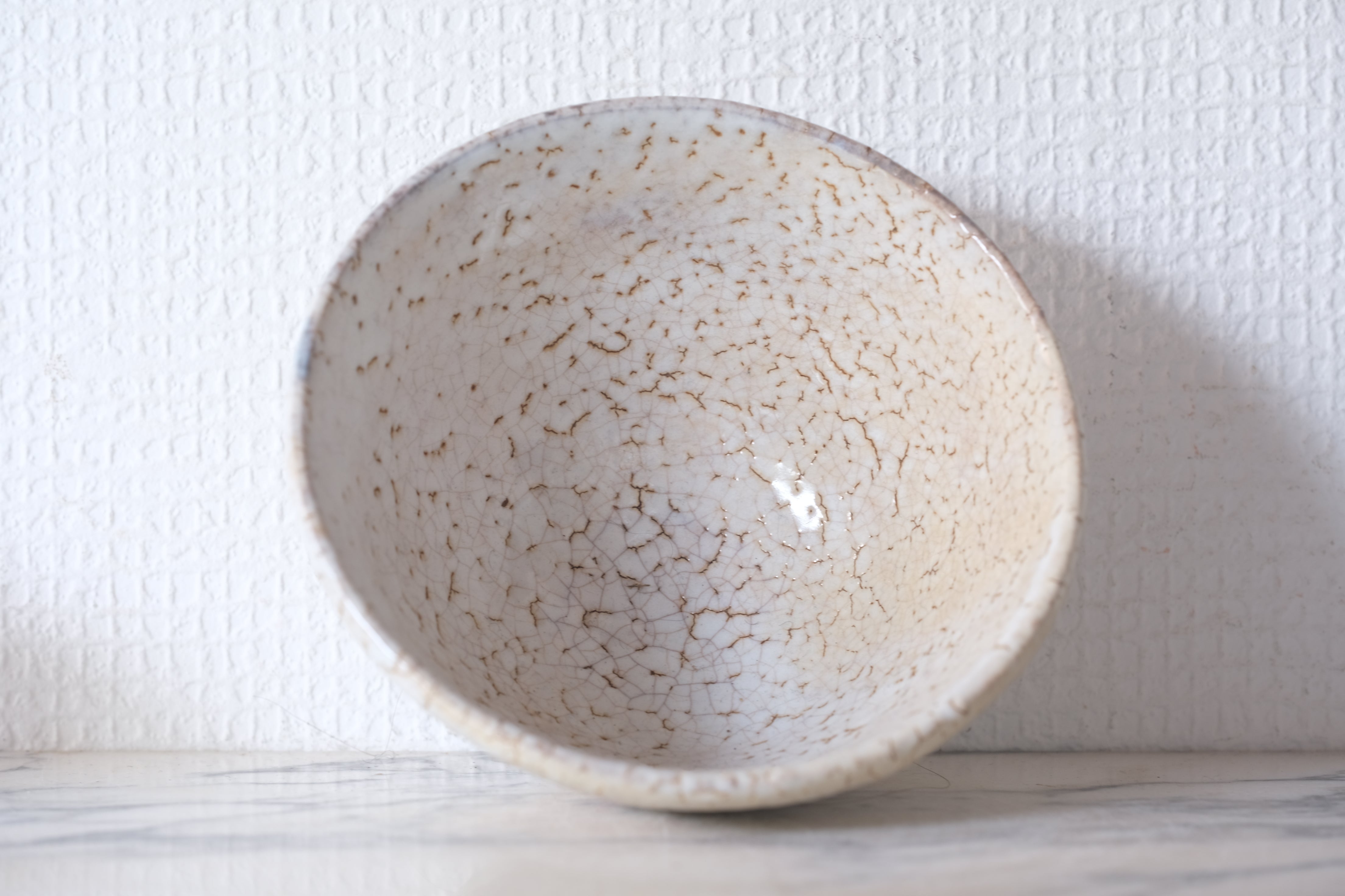 Japanese Ceramic Tea Bowl by Lin Hongyang | Hagi-yaki | 8,5 cm
