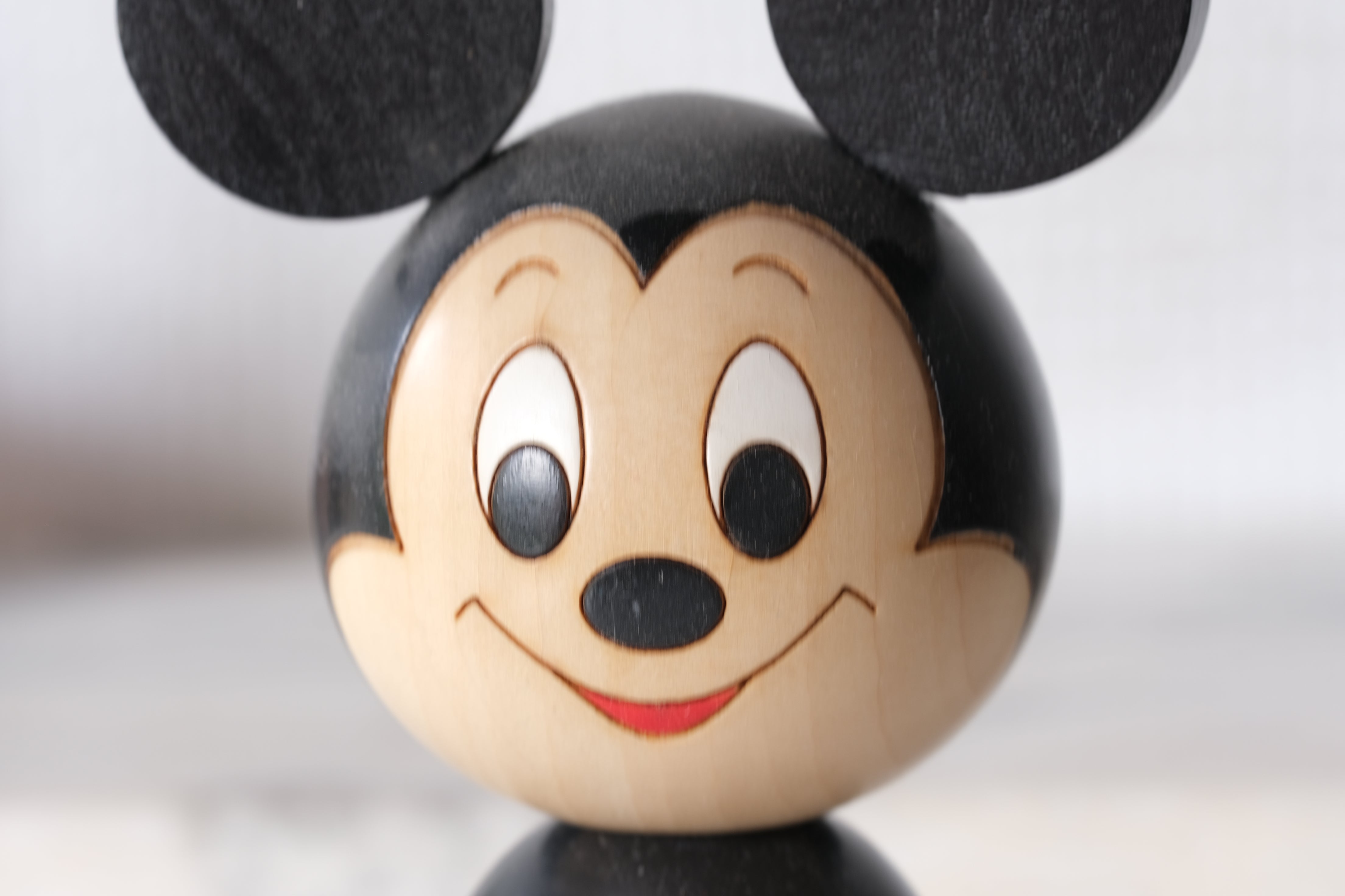 Mickey Kokeshi by Usaburo | 12 cm