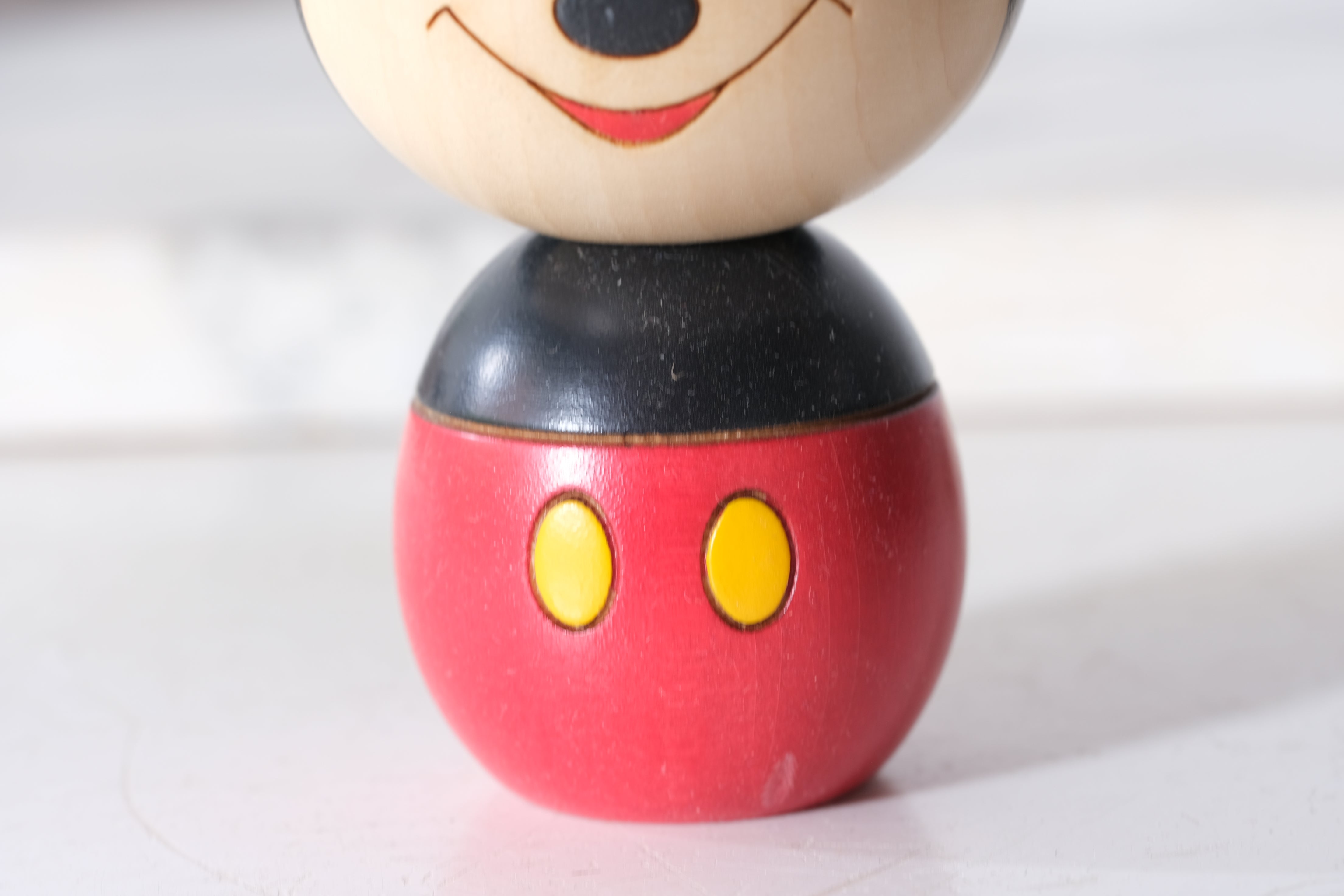 Mickey Kokeshi by Usaburo | 12 cm