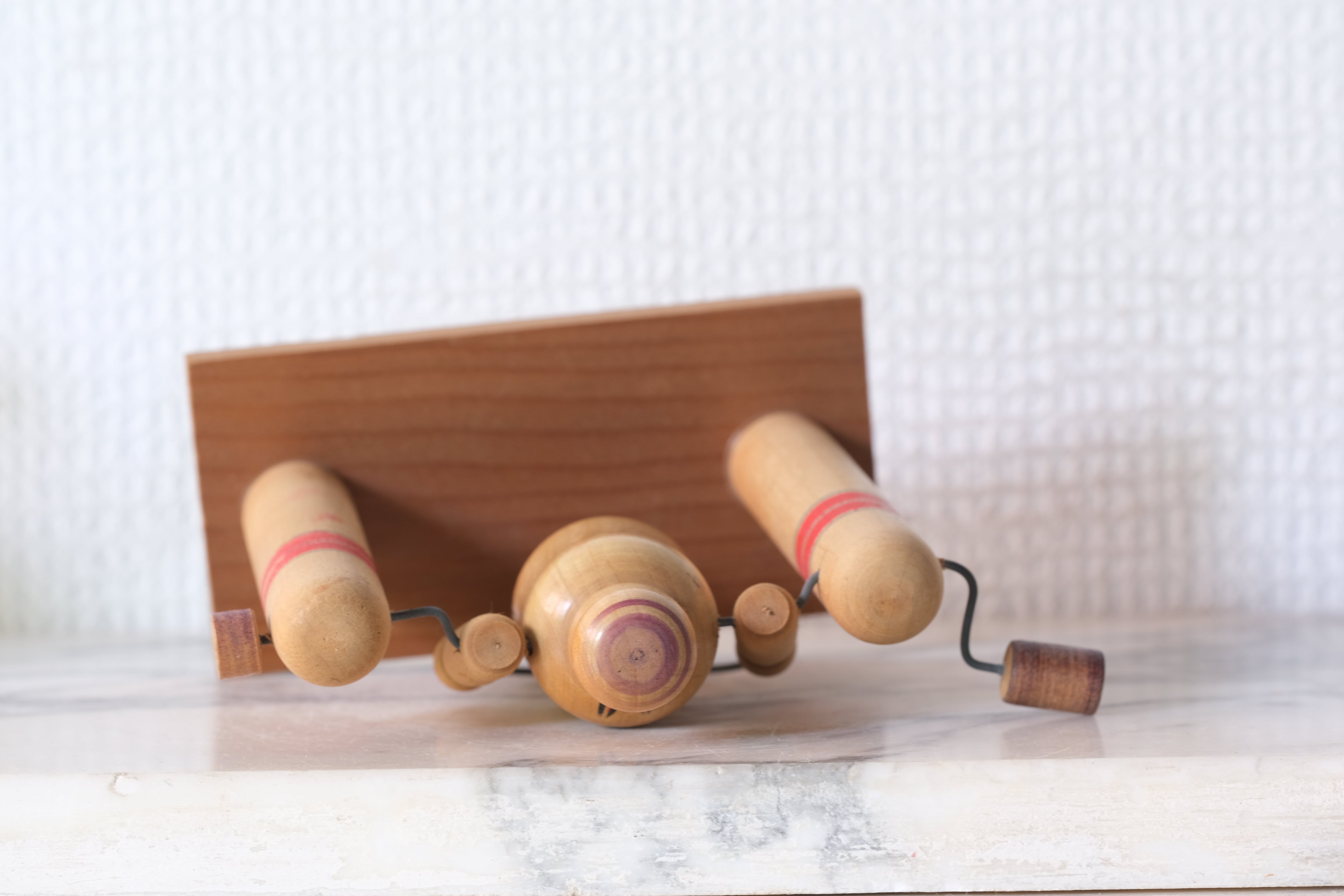 Rare Vintage Traditional Kokeshi Toy | Jump Rope | 12 cm