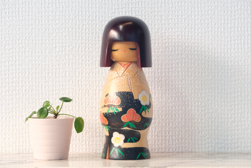 Vintage Gumma Kokeshi by Aoki Ryoka | 20,5 cm