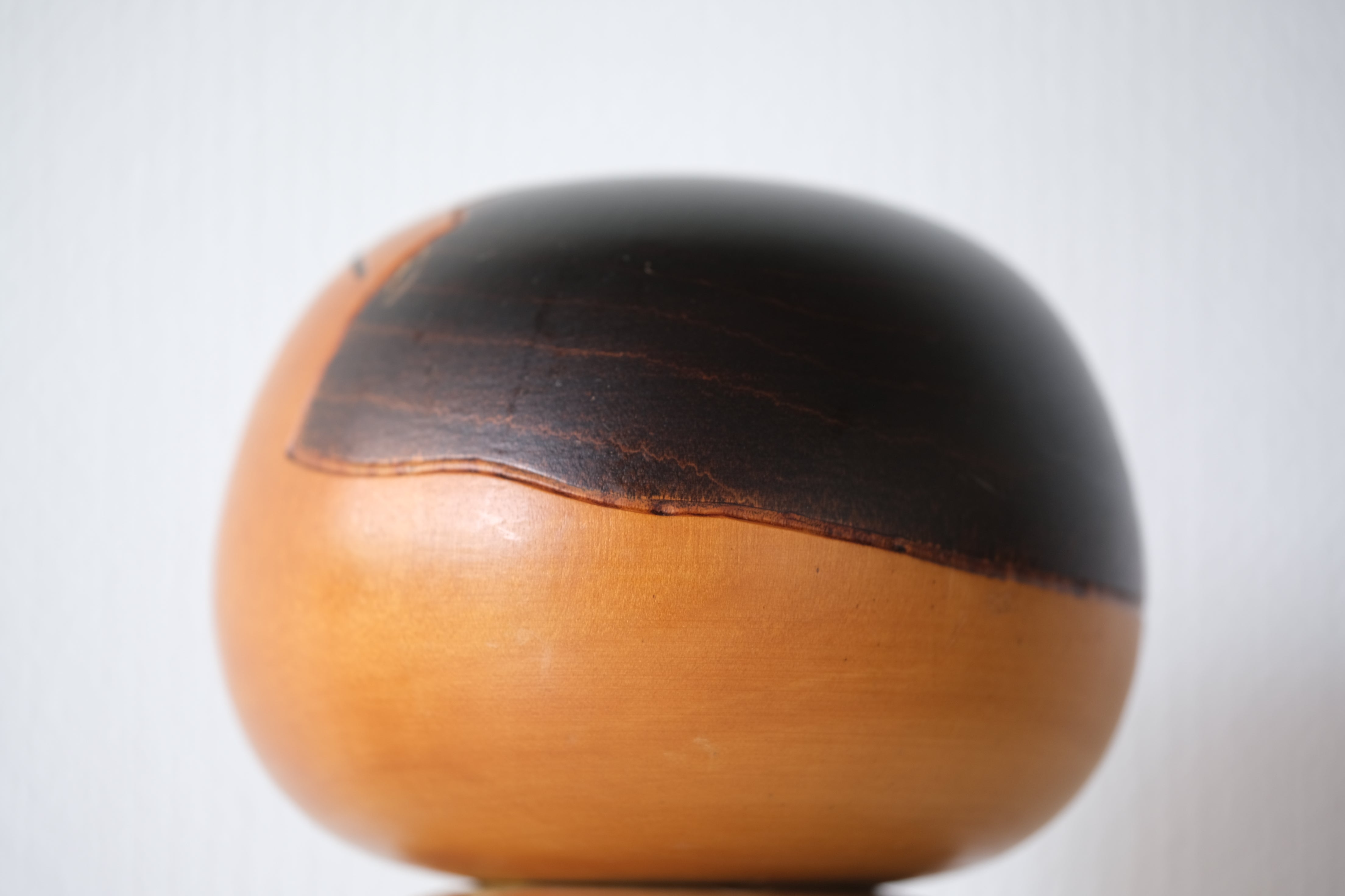 Rare Vintage Sosaku Kokeshi By Kato Tatsuo (1940-) | Dated: 1989 | 21,5 cm
