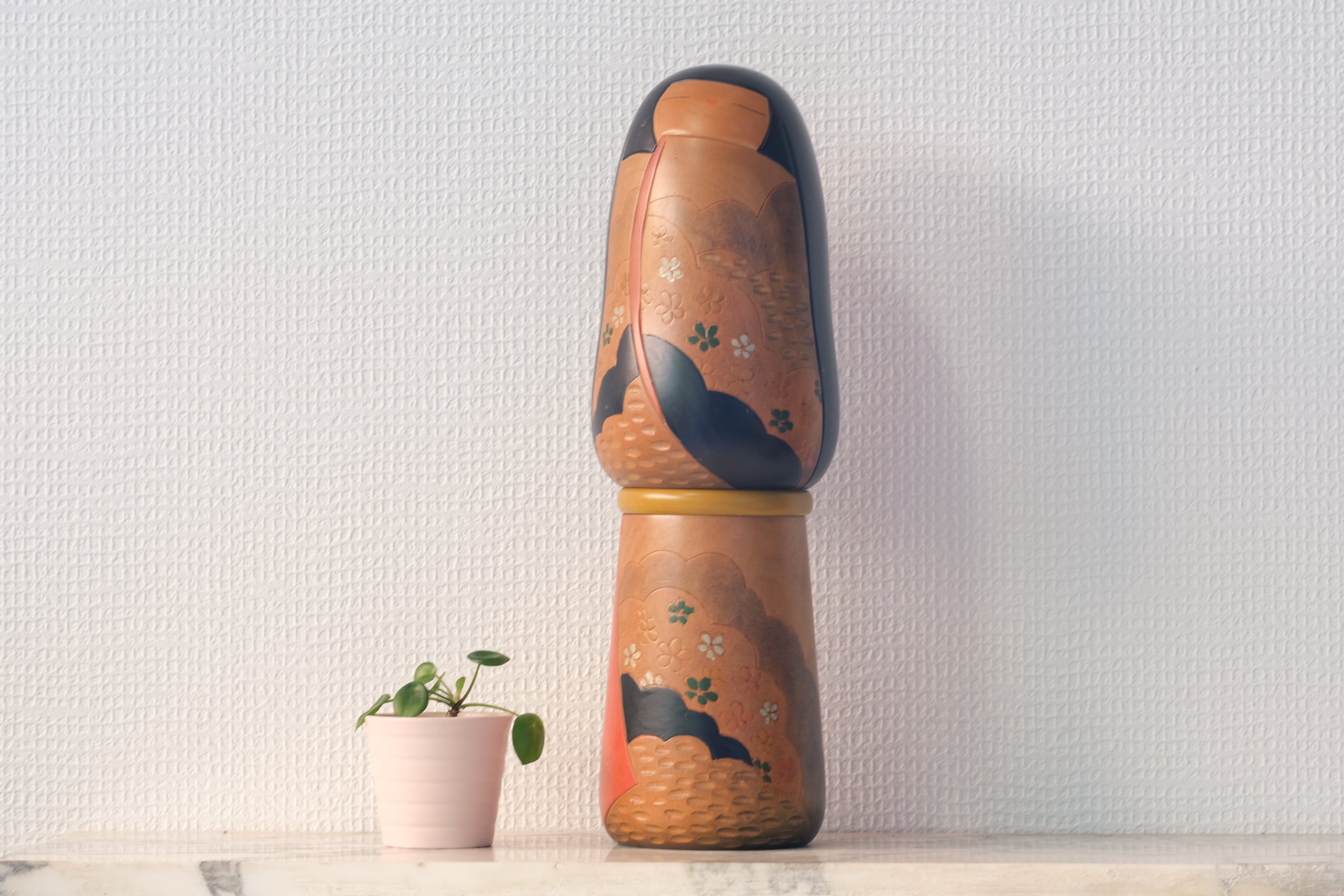 Exclusive Vintage Sosaku Kokeshi by Ishimura | 34,5 cm