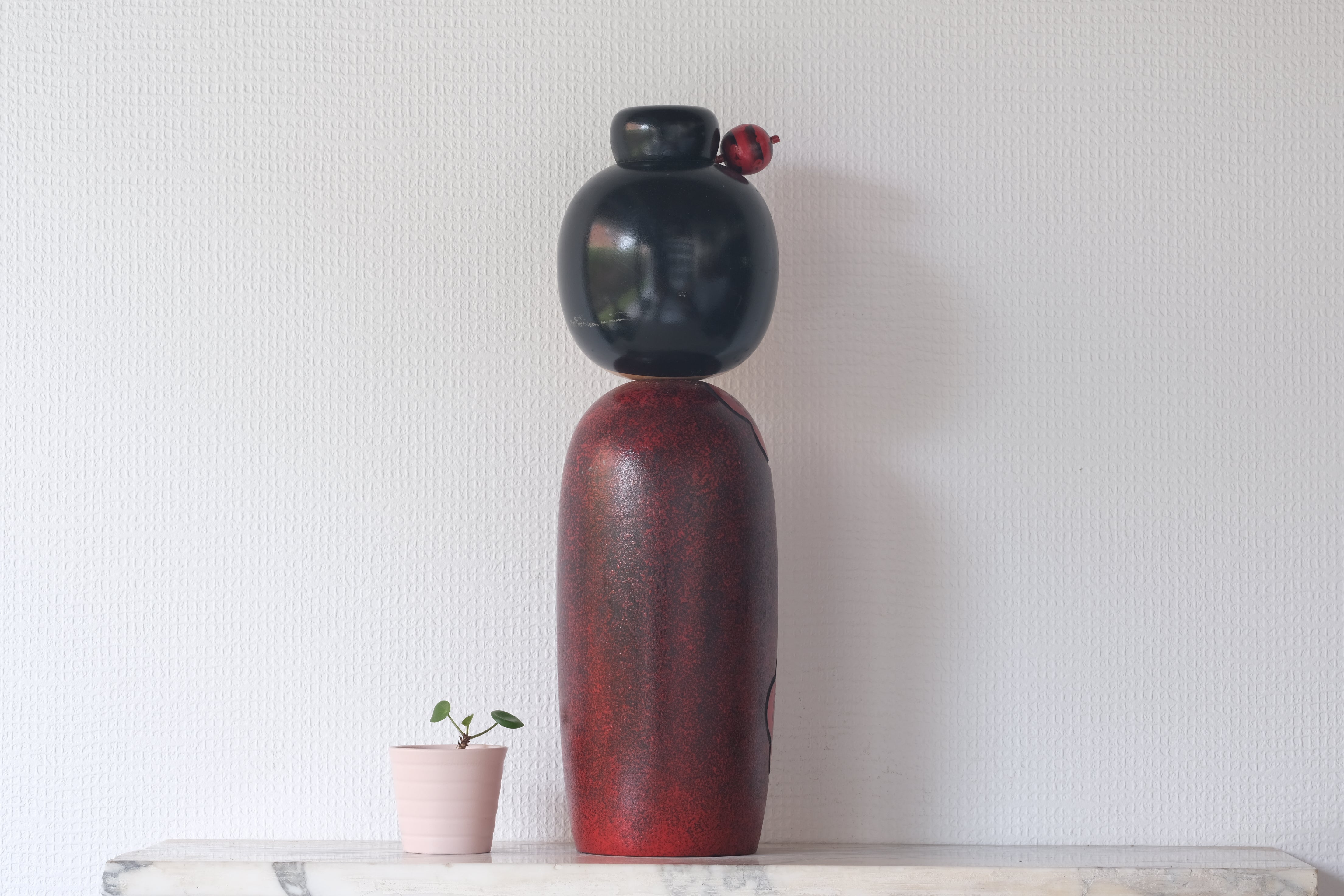 Vintage Creative Kokeshi By Sato Koson | 42,5 cm