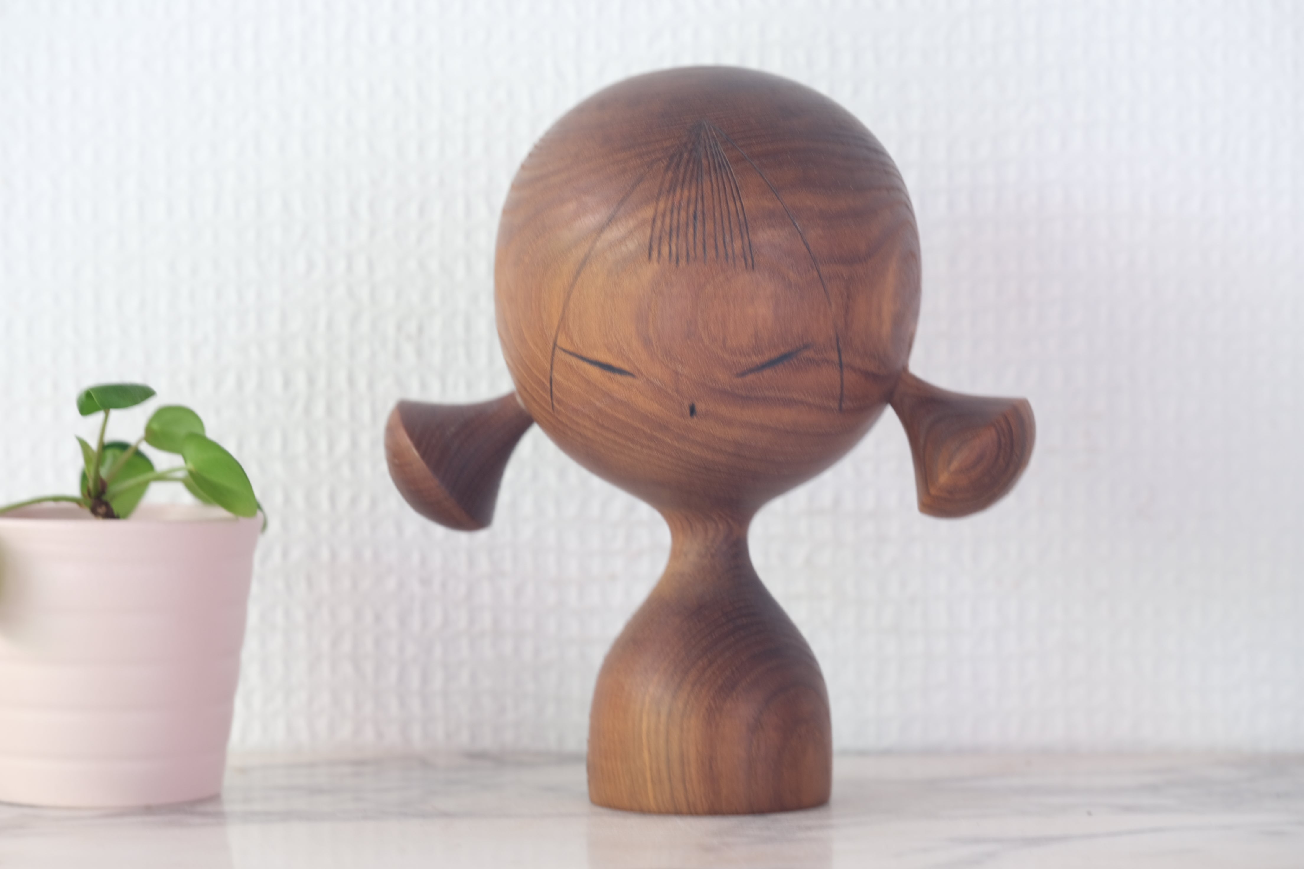 Rare Vintage Kokeshi by Hideo Ishihara (1925-1999) | 14,5 cm