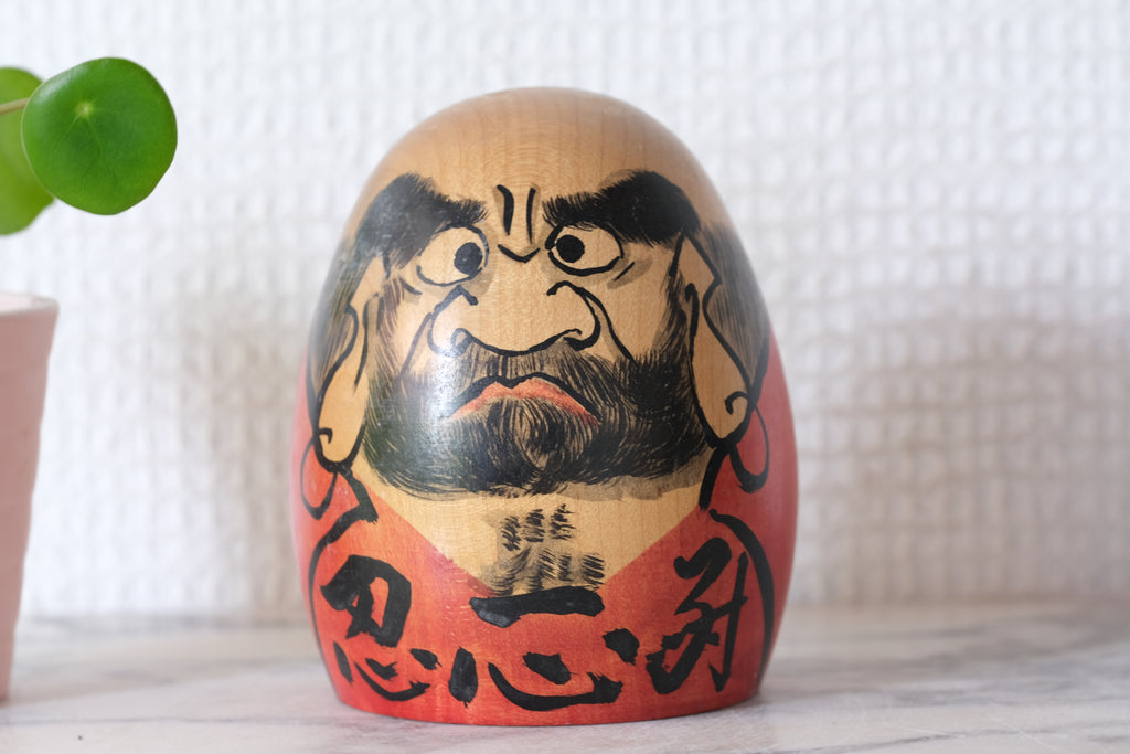 Vintage Daruma | 8,5 cm