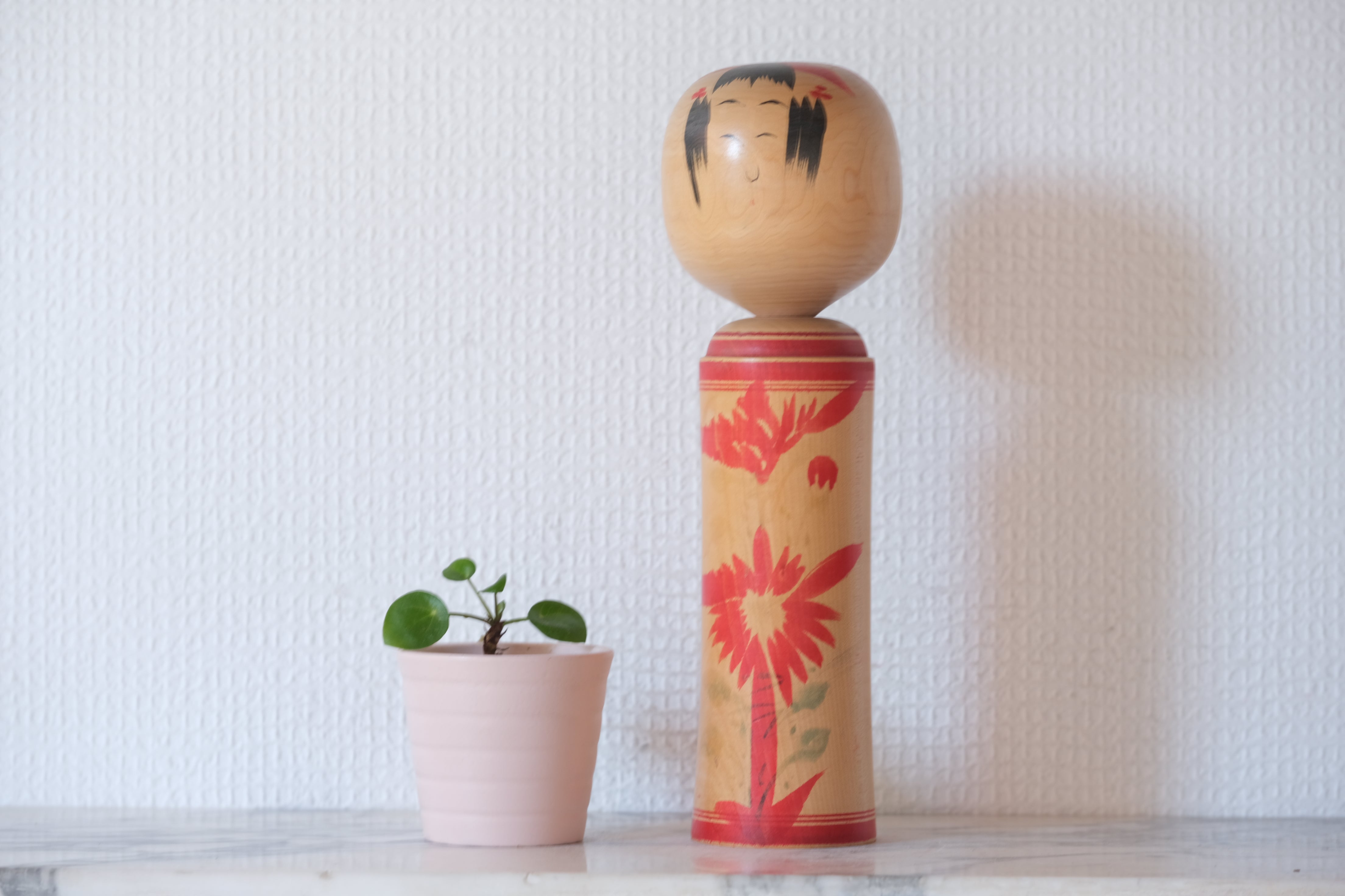 Rare Vintage Narugo Kokeshi by Hideo Ishihara (1925-1999) | 24 cm