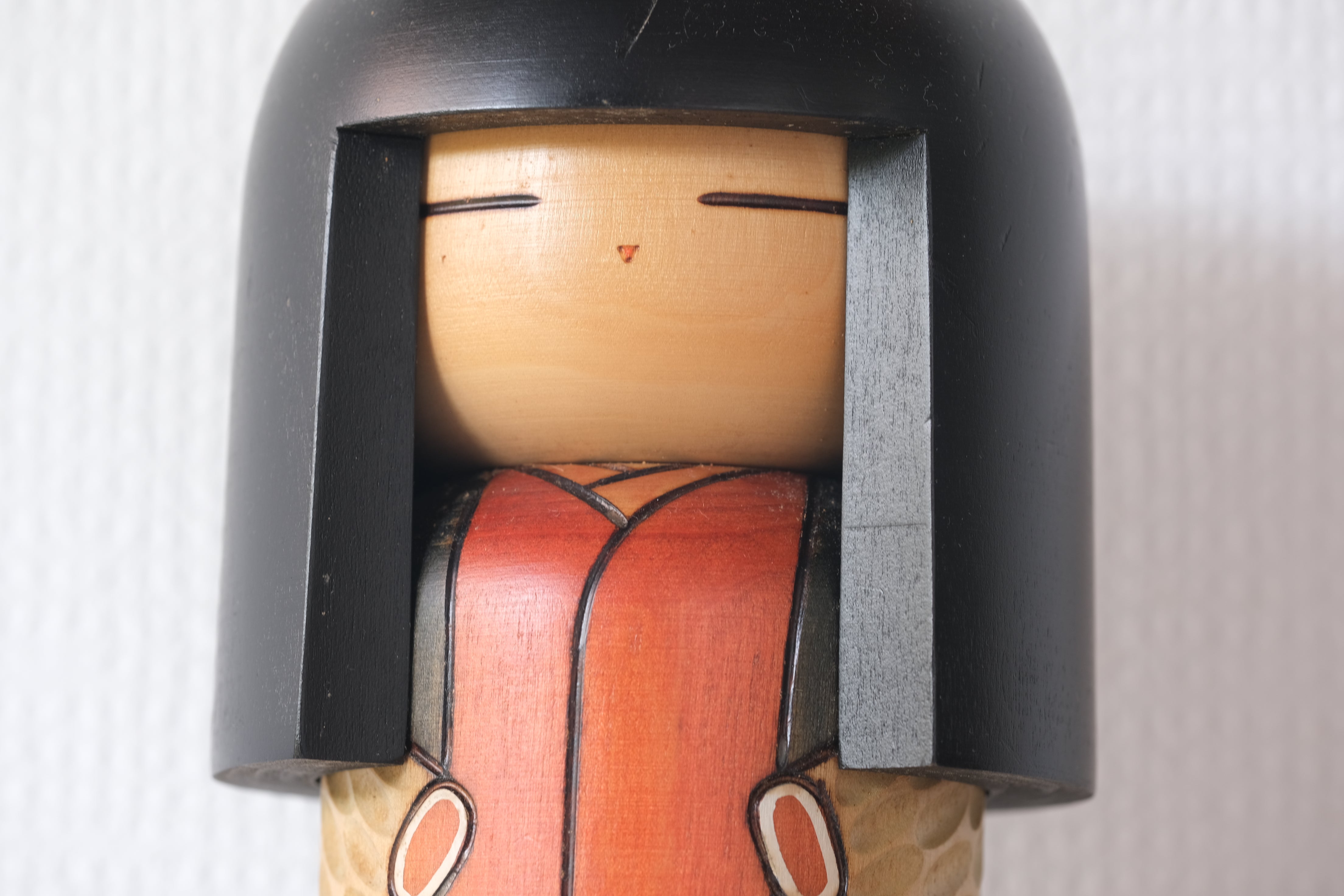 Vintage Gumma Kokeshi by Kisaku | Dated: 1984 | 29 cm