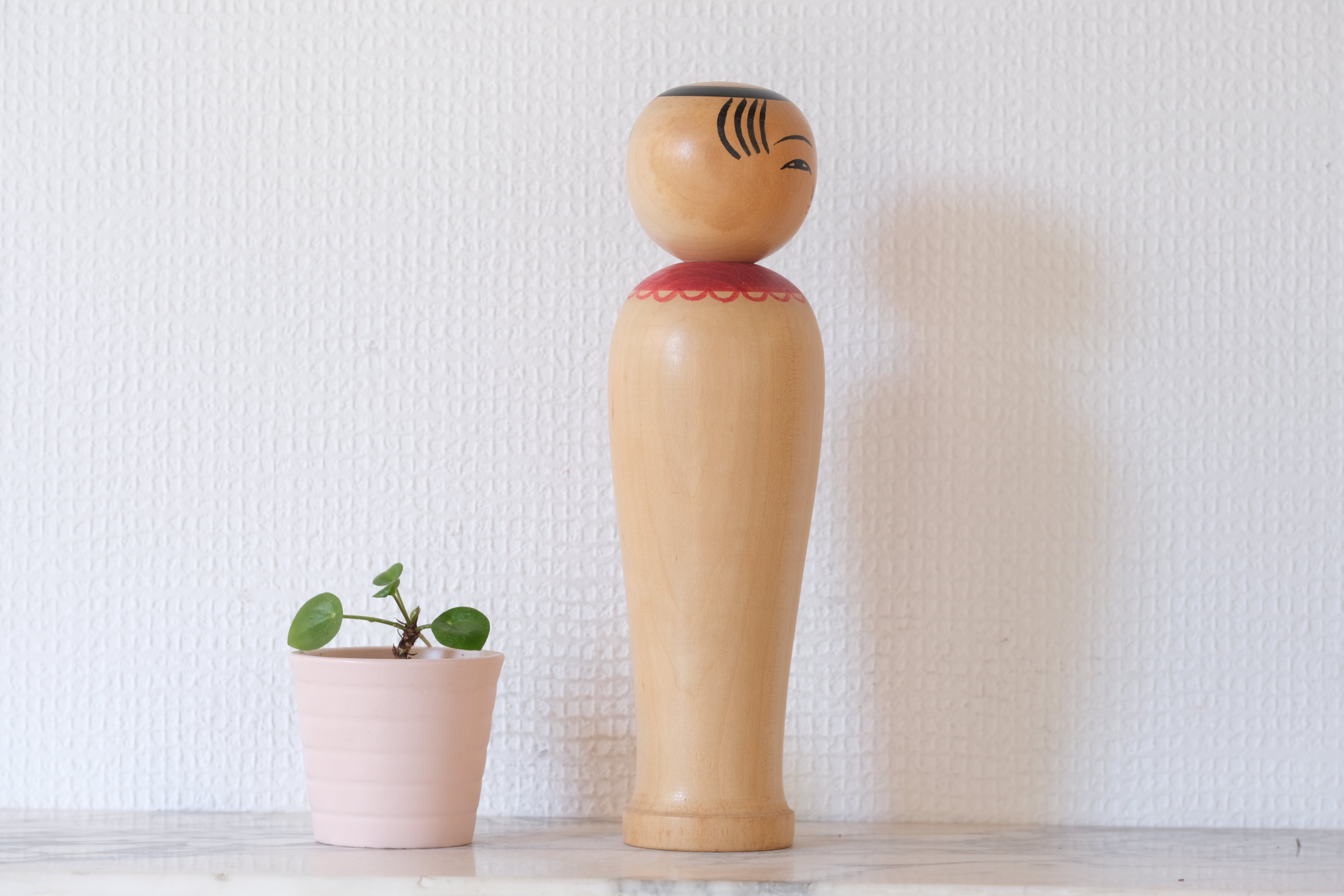 Vintage Traditional Kokeshi by Takao Sakashita (1944 - 2014) | 24 cm