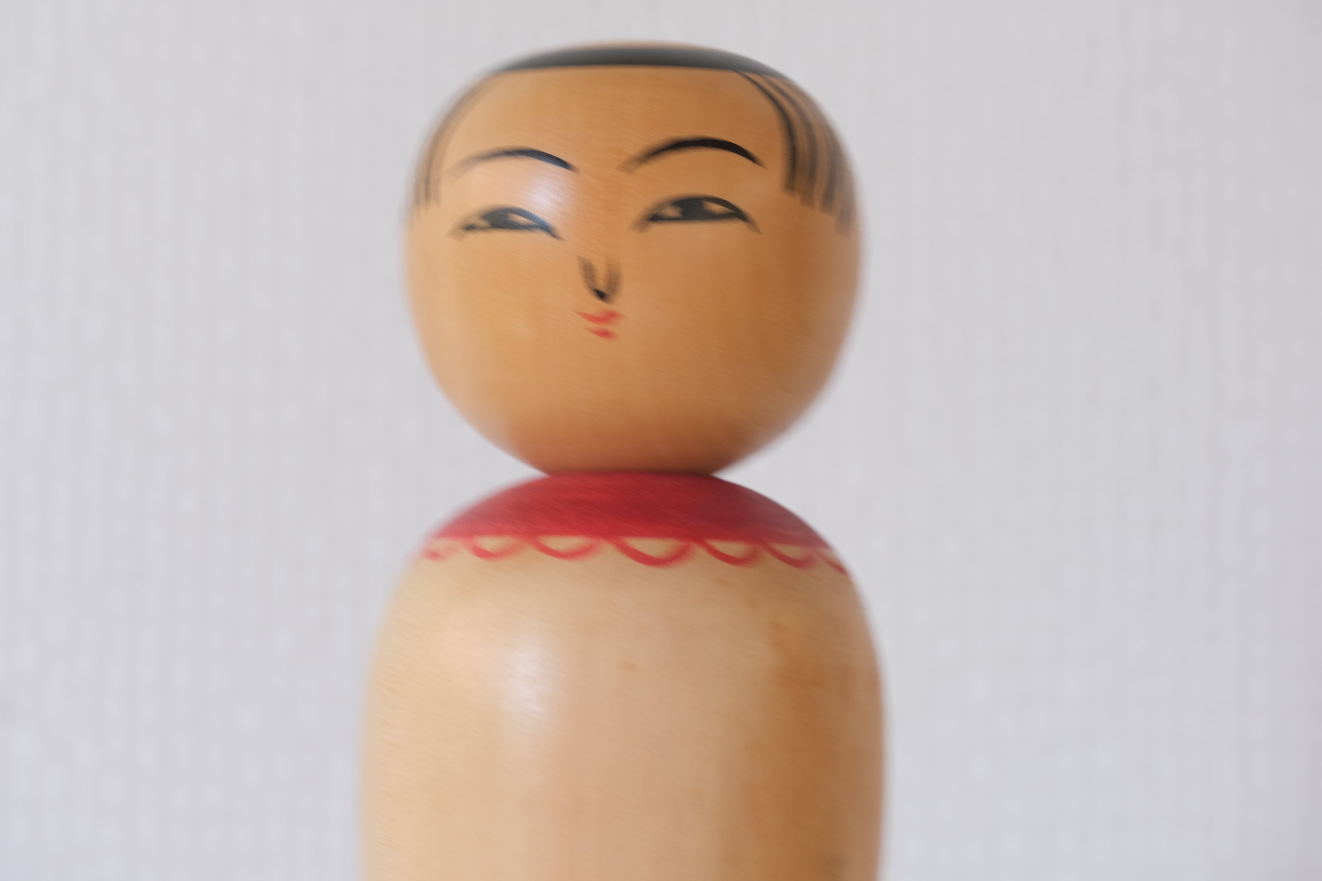 Vintage Traditional Kokeshi by Takao Sakashita (1944 - 2014) | 24 cm