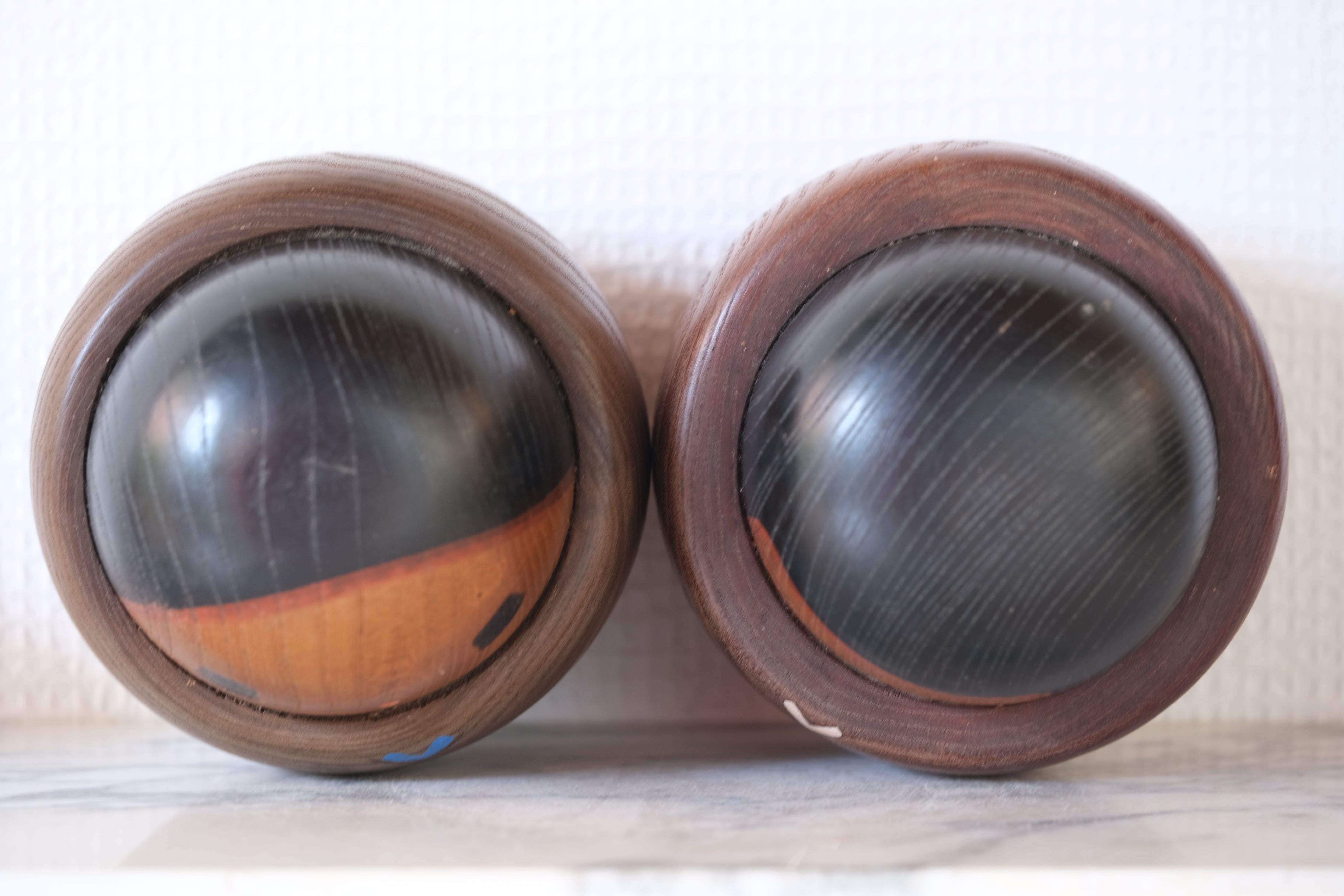 Exclusive Pair of Vintage Creative Kokeshi by Sanpei Yamanaka (1926-2012) | 14 cm