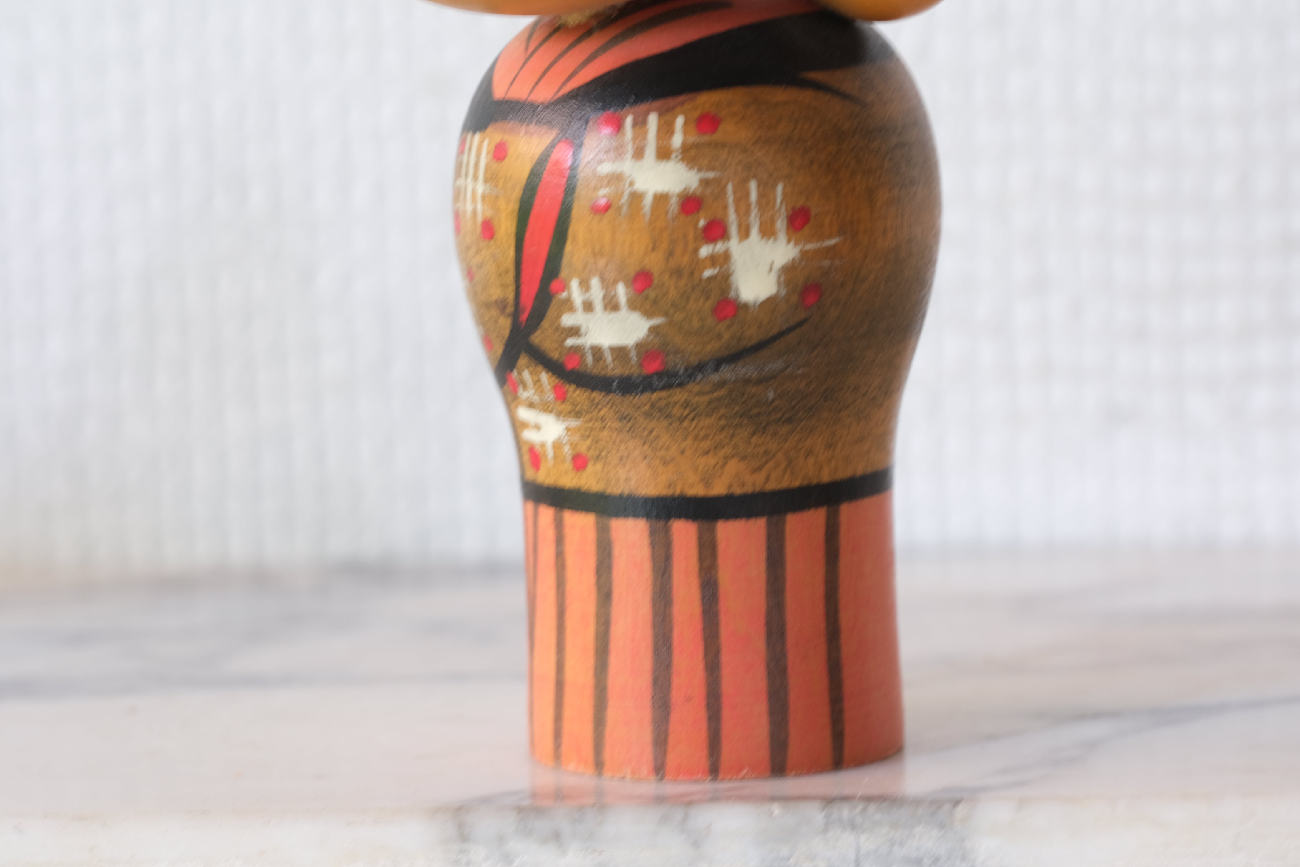 Vintage Creative Kokeshi by Miyashita Hajime (1940-retired) | Oshin - Babysitter | 16,5 cm