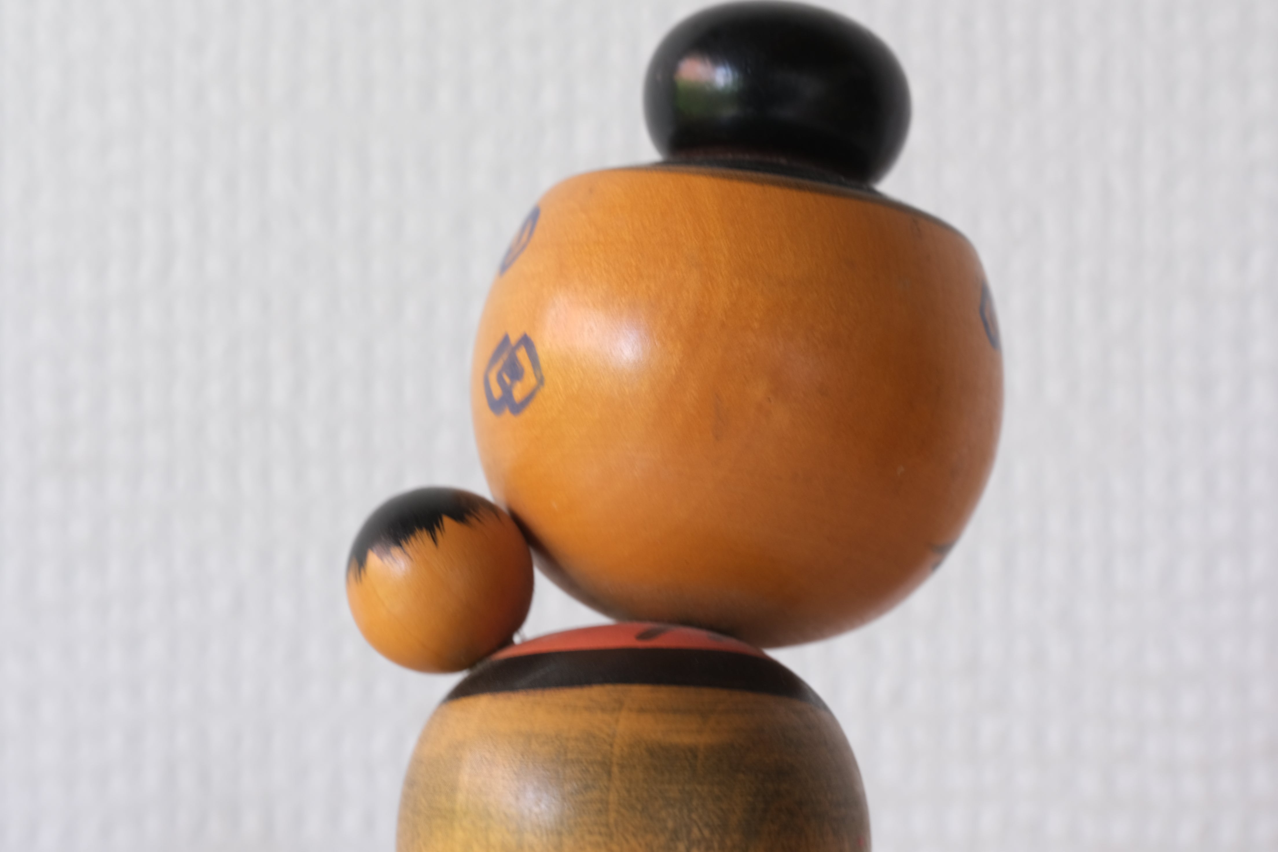 Vintage Creative Kokeshi by Miyashita Hajime (1940-retired) | Oshin - Babysitter | 16,5 cm