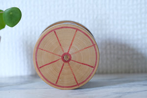 Rare Vintage Traditional Kokeshi Car | 7,5 cm
