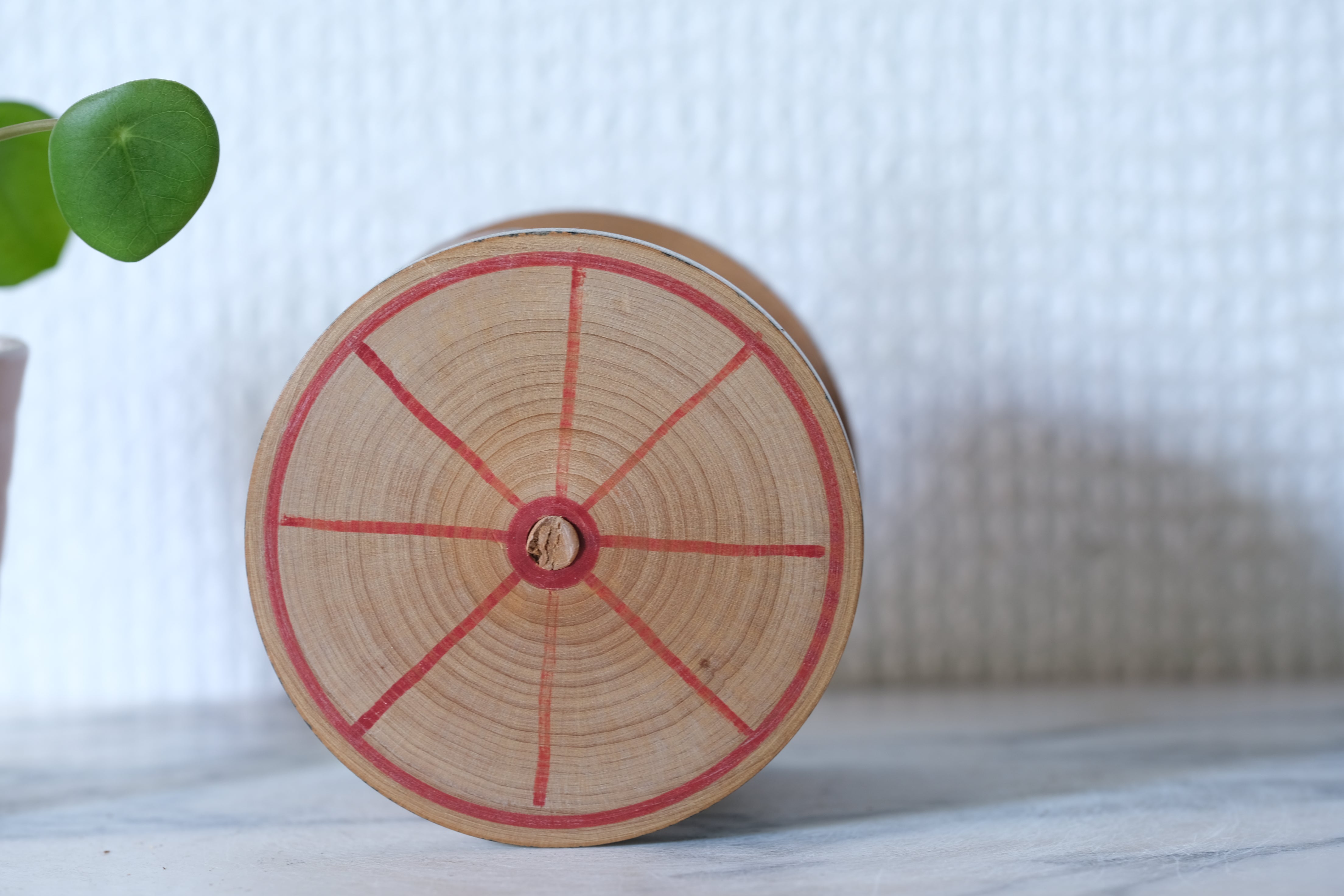 Rare Vintage Traditional Kokeshi Car | 7,5 cm