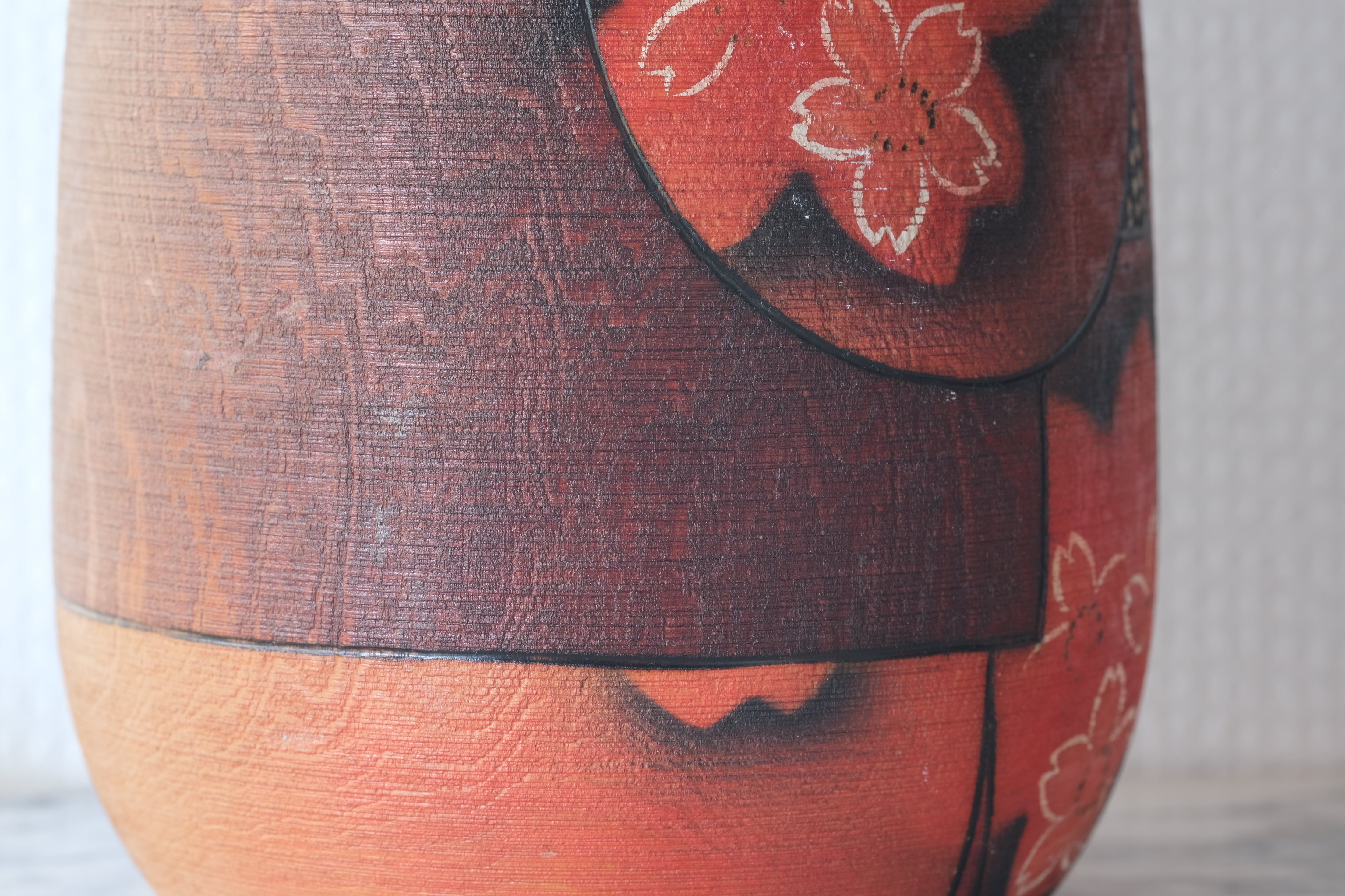 Large Gumma Kokeshi by Masae Fujikawa 藤川正衛 (1942-2015) | 30 cm