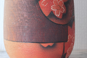 Large Gumma Kokeshi by Masae Fujikawa 藤川正衛 (1942-2015) | 30 cm