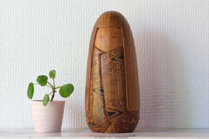 Exclusive Vintage Creative Kokeshi By Issetsu Kuribayashi 栗林 一雪 (1924-2011) | 23 cm