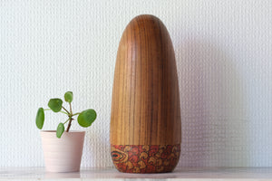 Exclusive Vintage Creative Kokeshi By Issetsu Kuribayashi 栗林 一雪 (1924-2011) | 23 cm