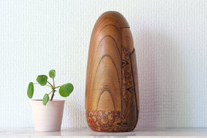 Exclusive Vintage Creative Kokeshi By Issetsu Kuribayashi 栗林 一雪 (1924-2011) | 23 cm