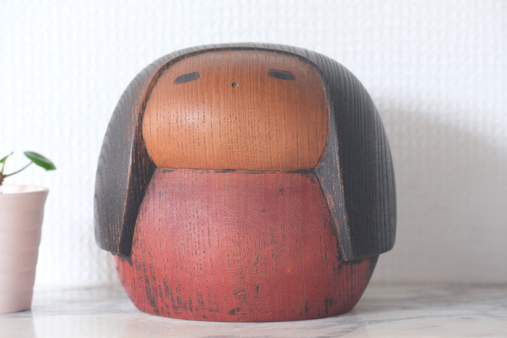 Exclusive Vintage Creative Kokeshi By Sanpei Yamanaka 山中三平 (1926-2012) | 12,5 cm