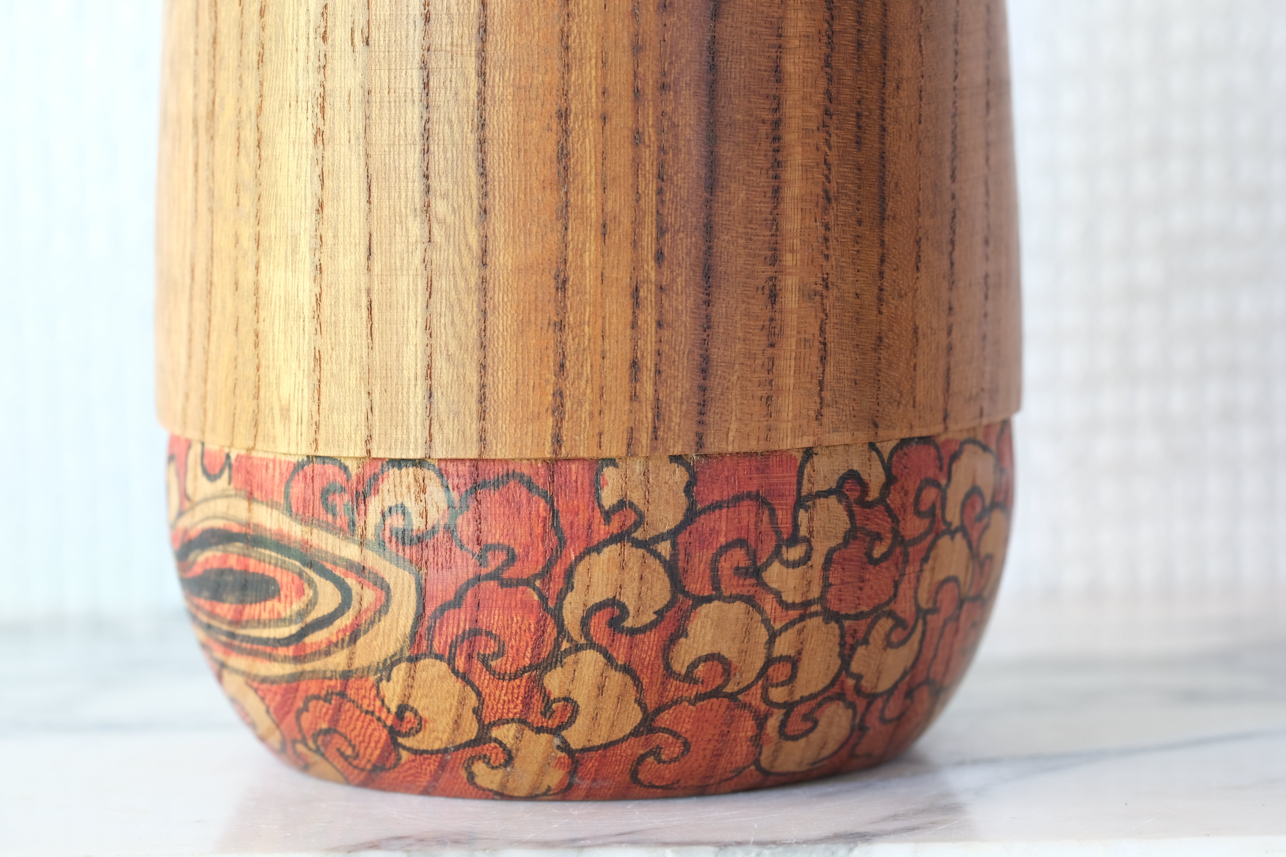 Exclusive Vintage Creative Kokeshi By Issetsu Kuribayashi 栗林 一雪 (1924-2011) | 23 cm
