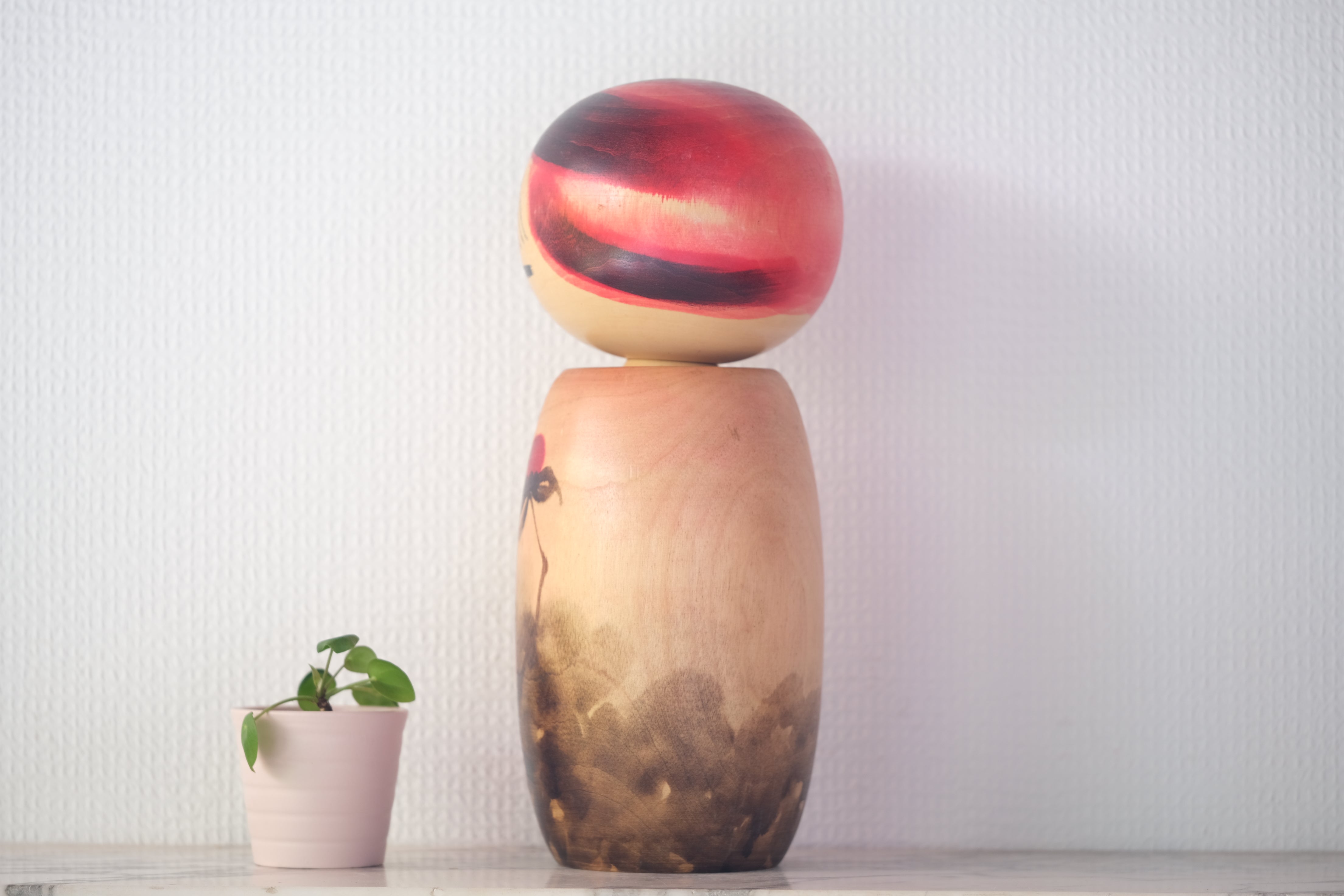 Exclusive Vintage Creative Kokeshi  By Watanabe Masao (1917 - 2007) | 29 cm