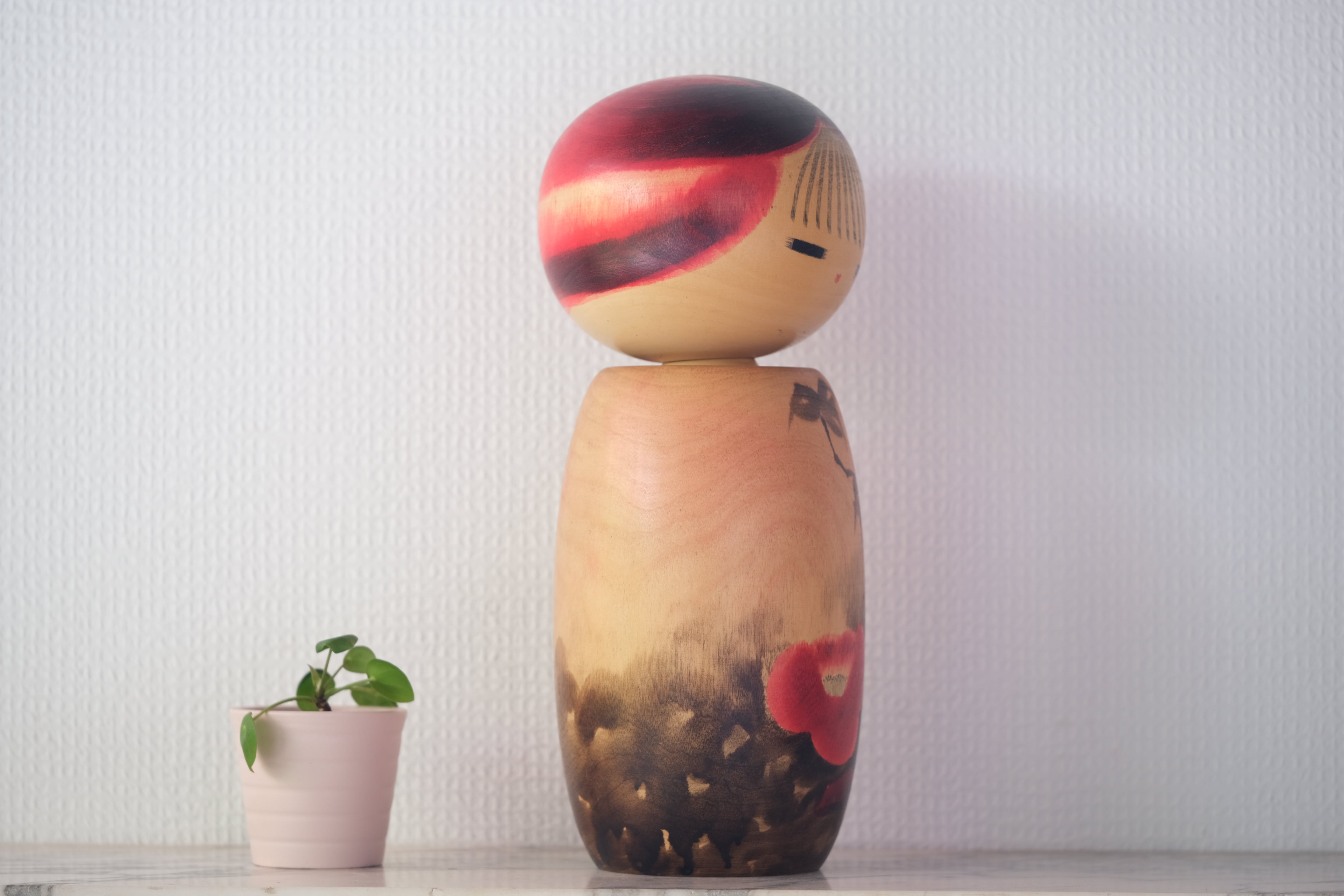 Exclusive Vintage Creative Kokeshi  By Watanabe Masao (1917 - 2007) | 29 cm