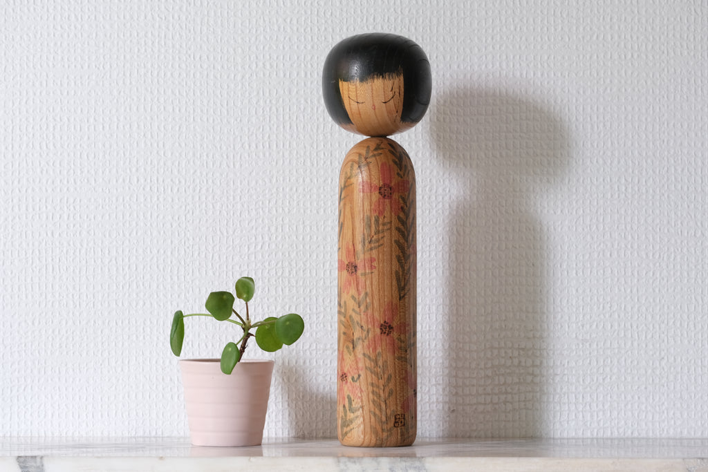Rare Vintage Creative Kokeshi by Tanaka Harumasa 田中治正 (1916-TBD) | 28,5 cm