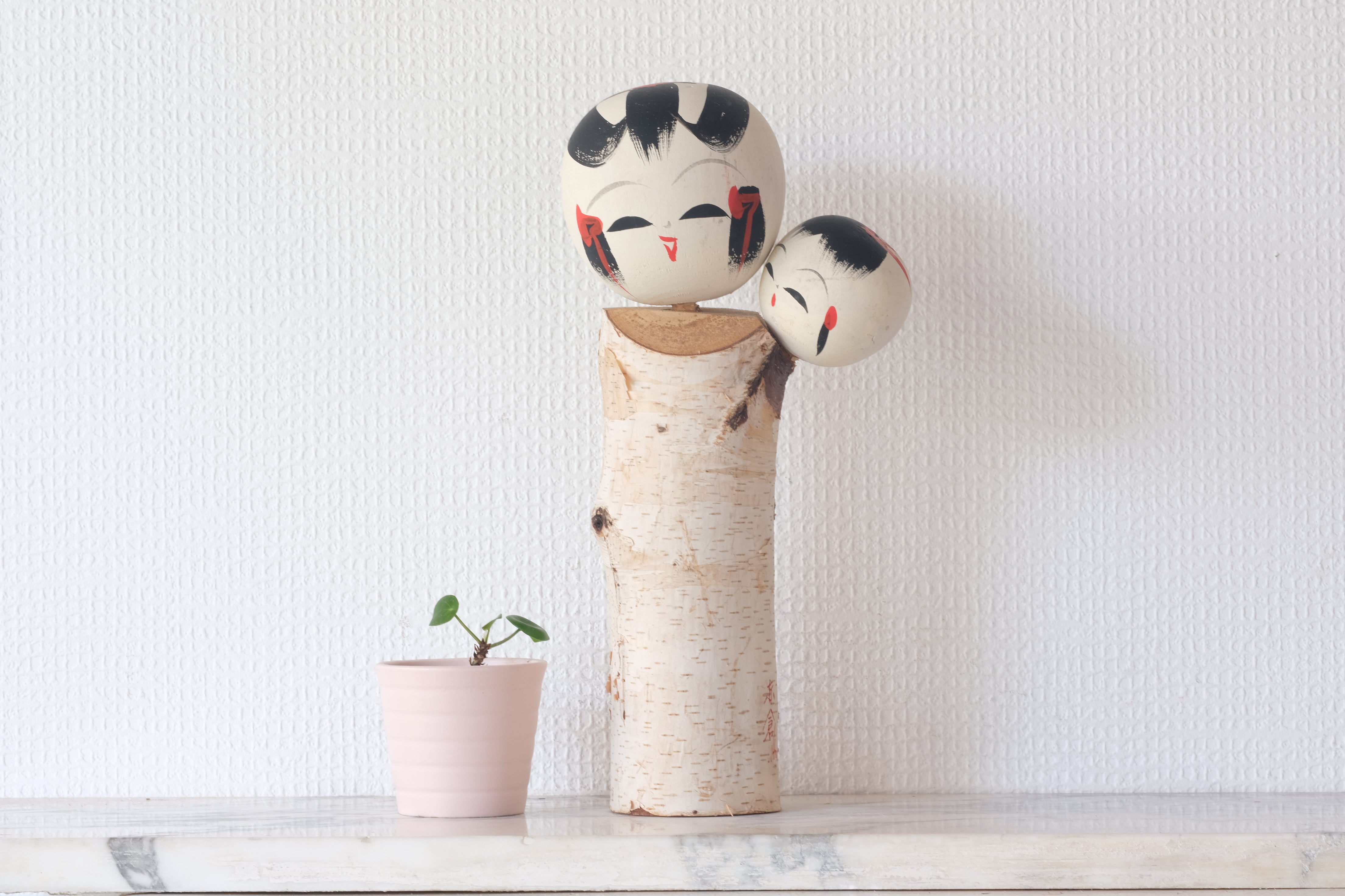 Vintage Creative Kokeshi | Oshin - Babysitter | 28 cm